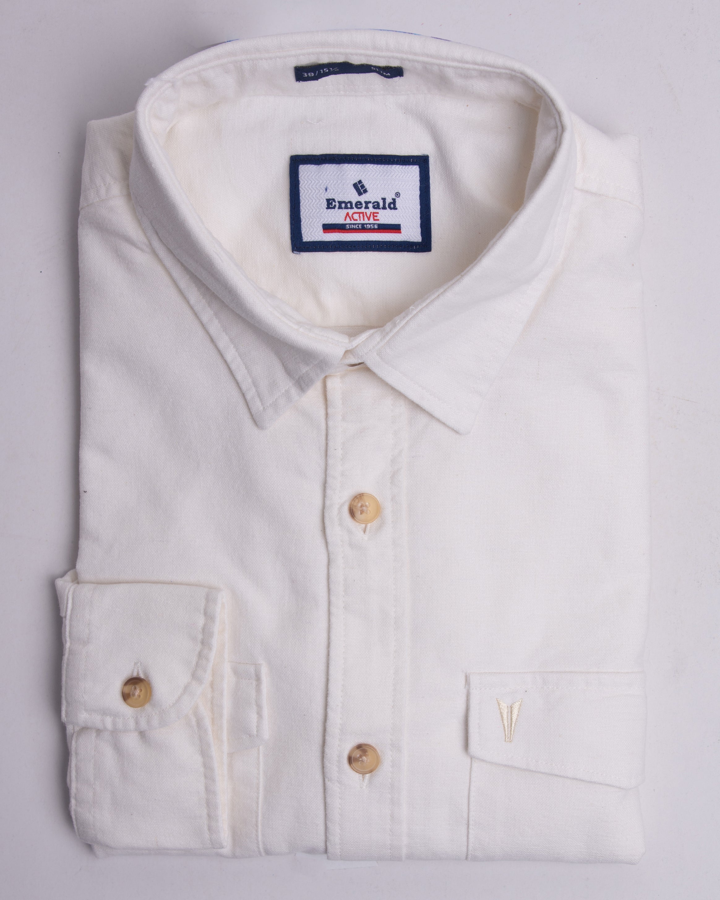 Emerald Active Oxford Slim Fit-Pristine