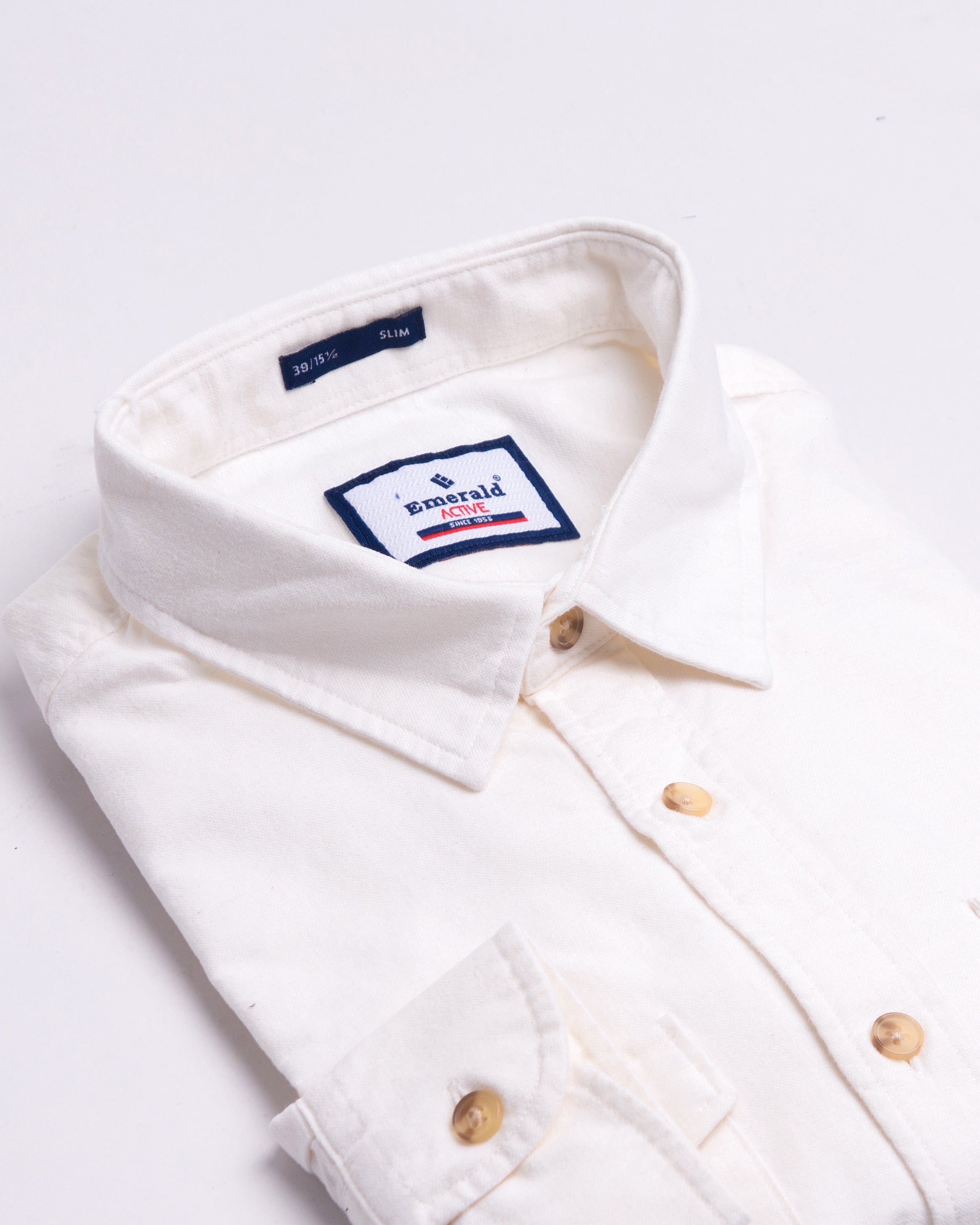 Emerald Active Oxford Slim Fit-Pristine