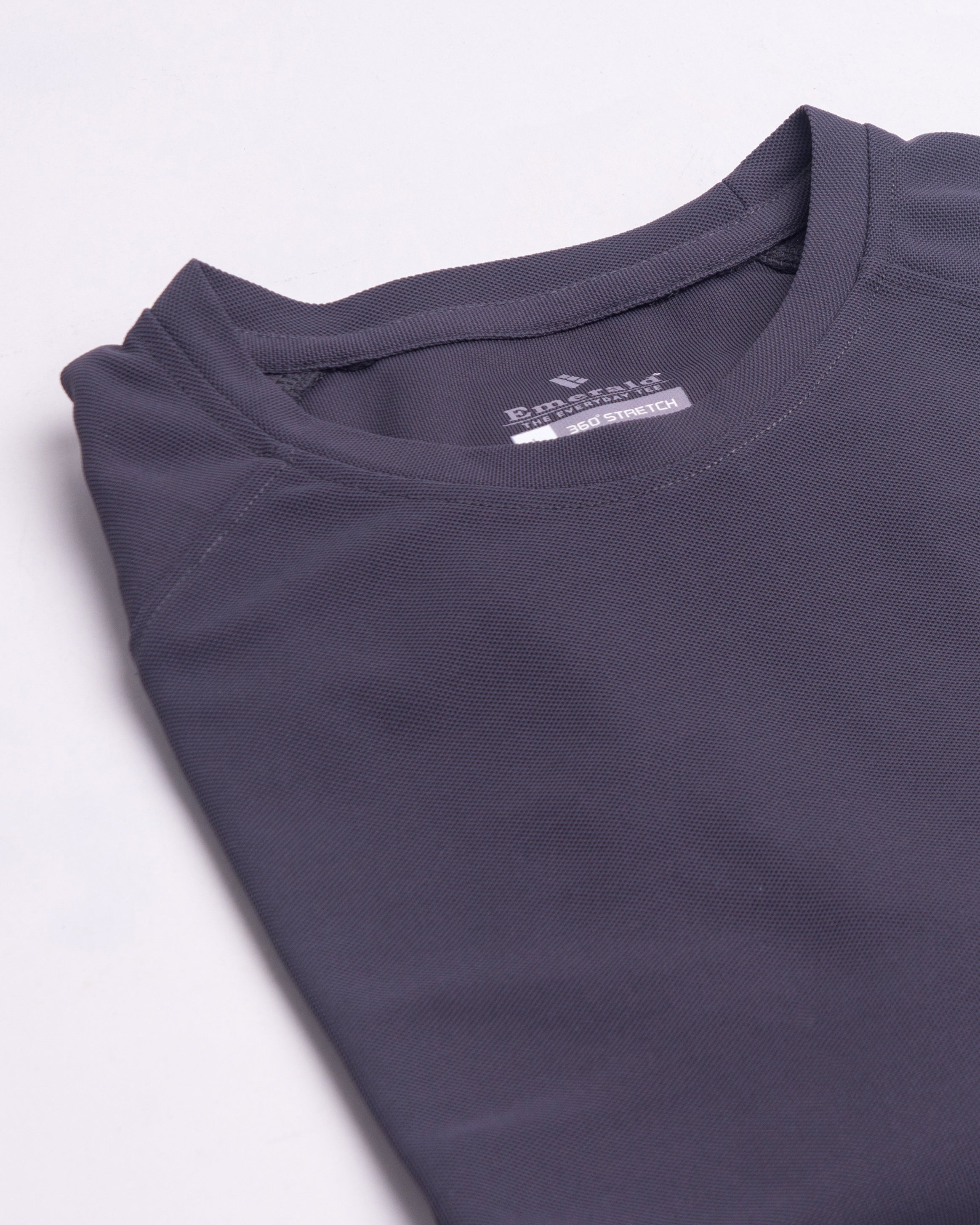 Emerald Tee-Steel Grey