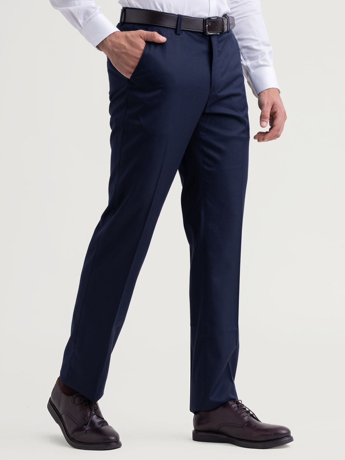 Emerald Formal Trouser Stripe Slim Fit - Merlin