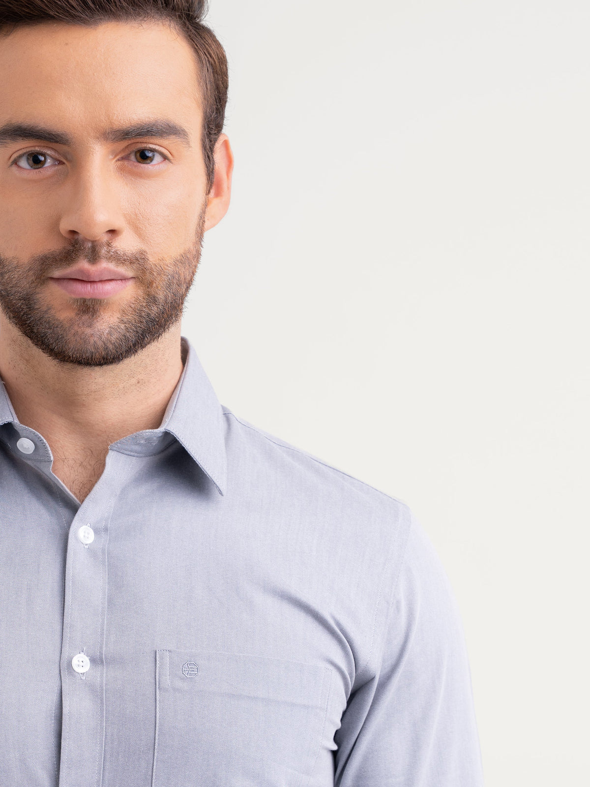 Emerald Formal Plain Slim Fit - Drizzle