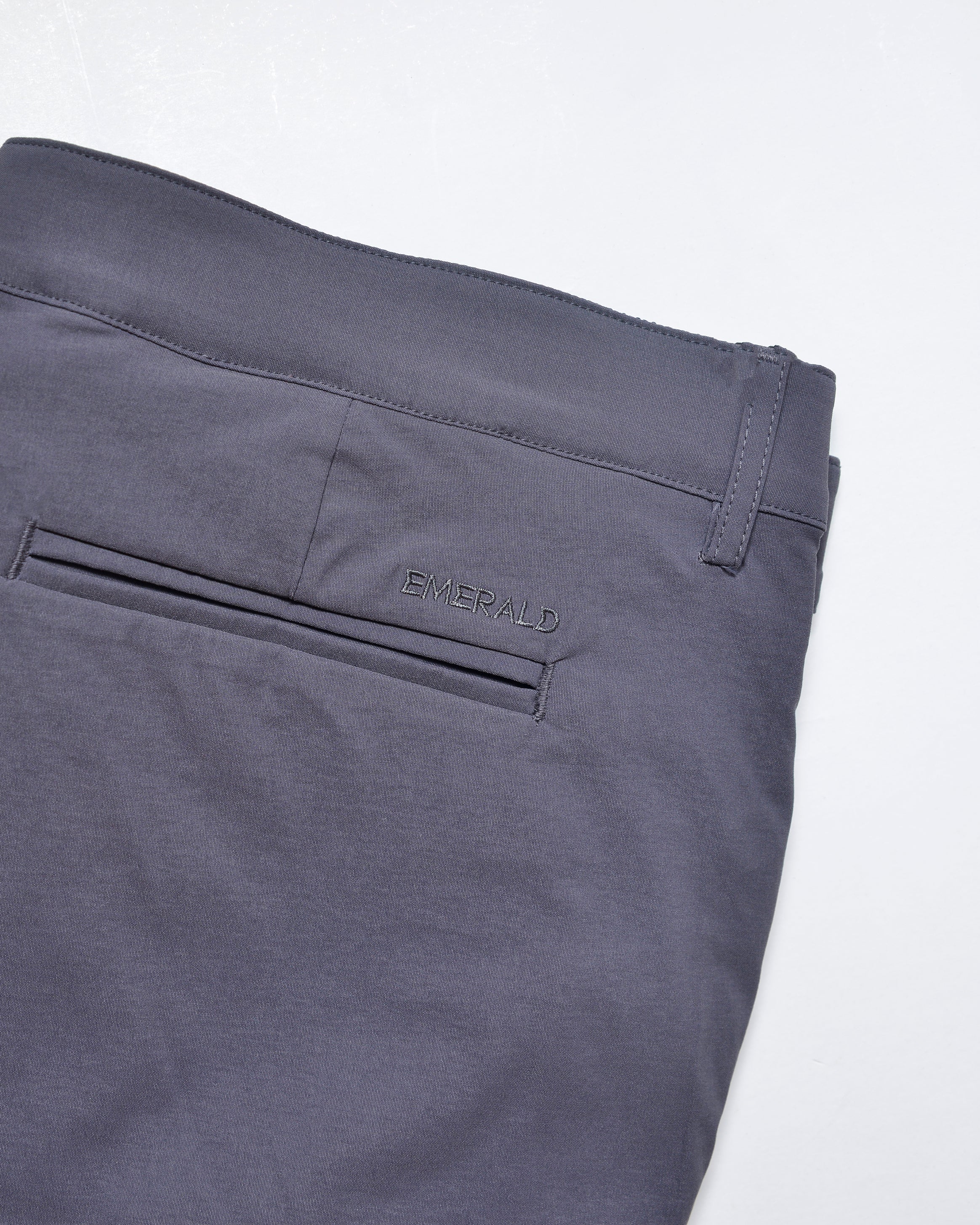 Emerald Utilitech Chino Plain Slim Fit-Steel Grey