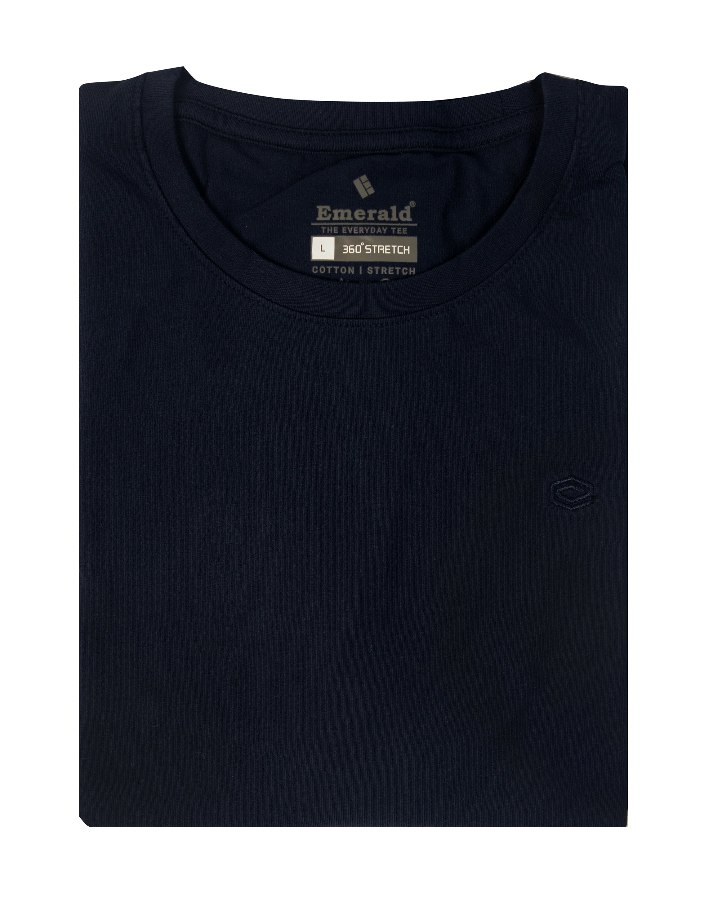 Emerald Crew Single Jersey Slim Fit-Astral Aura