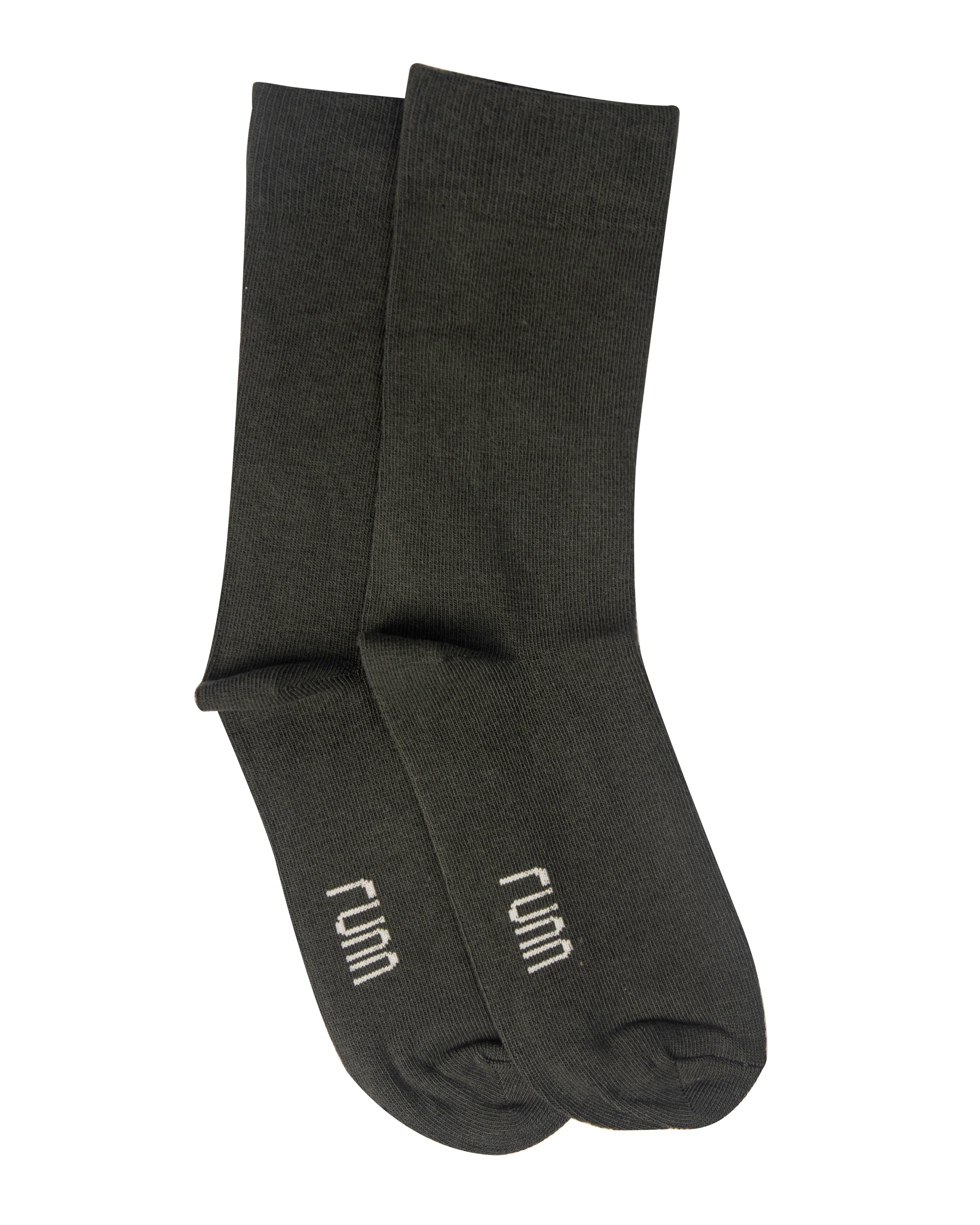 Runn Full Plain Socks - Green