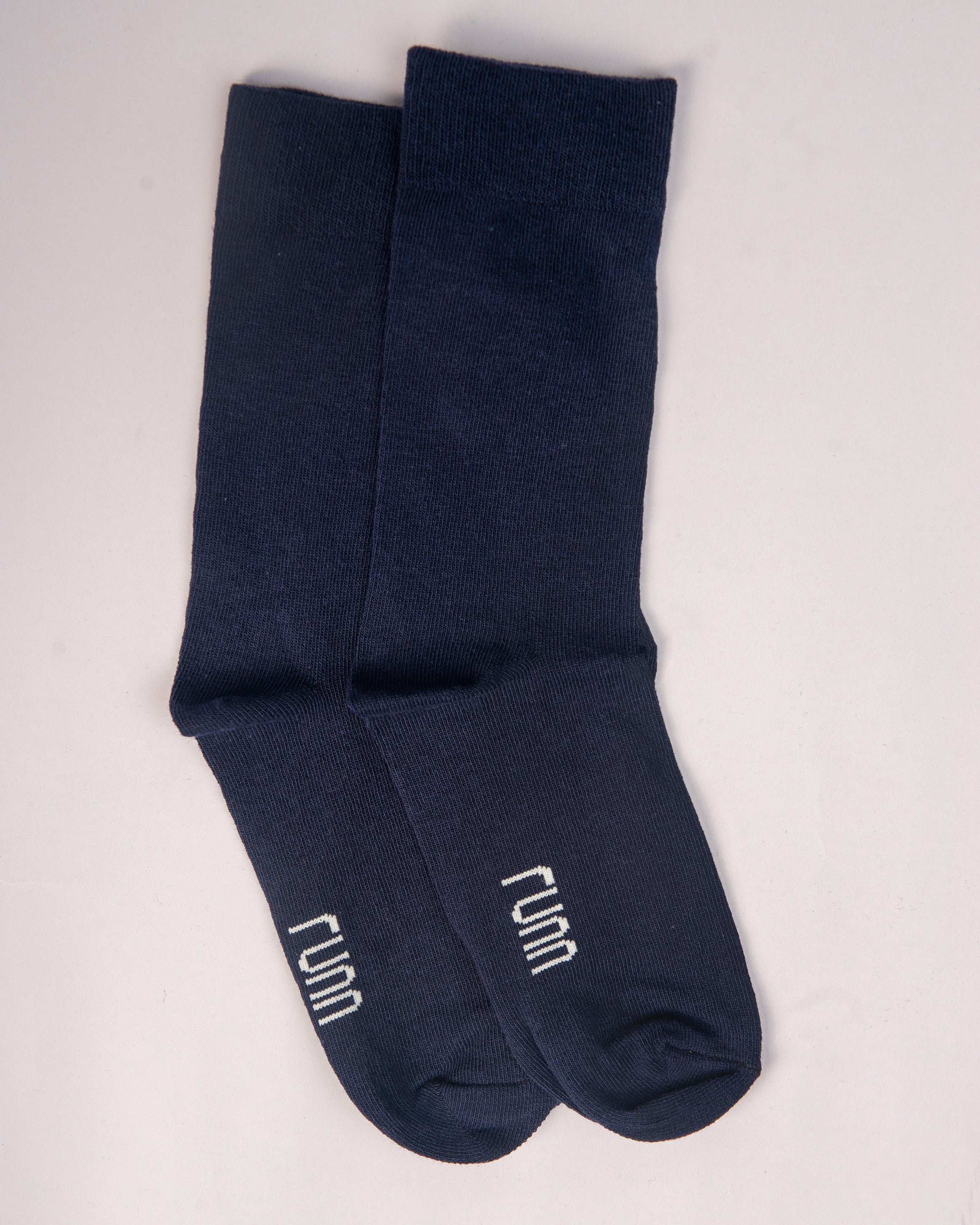 Runn Full Plain Socks - Blue