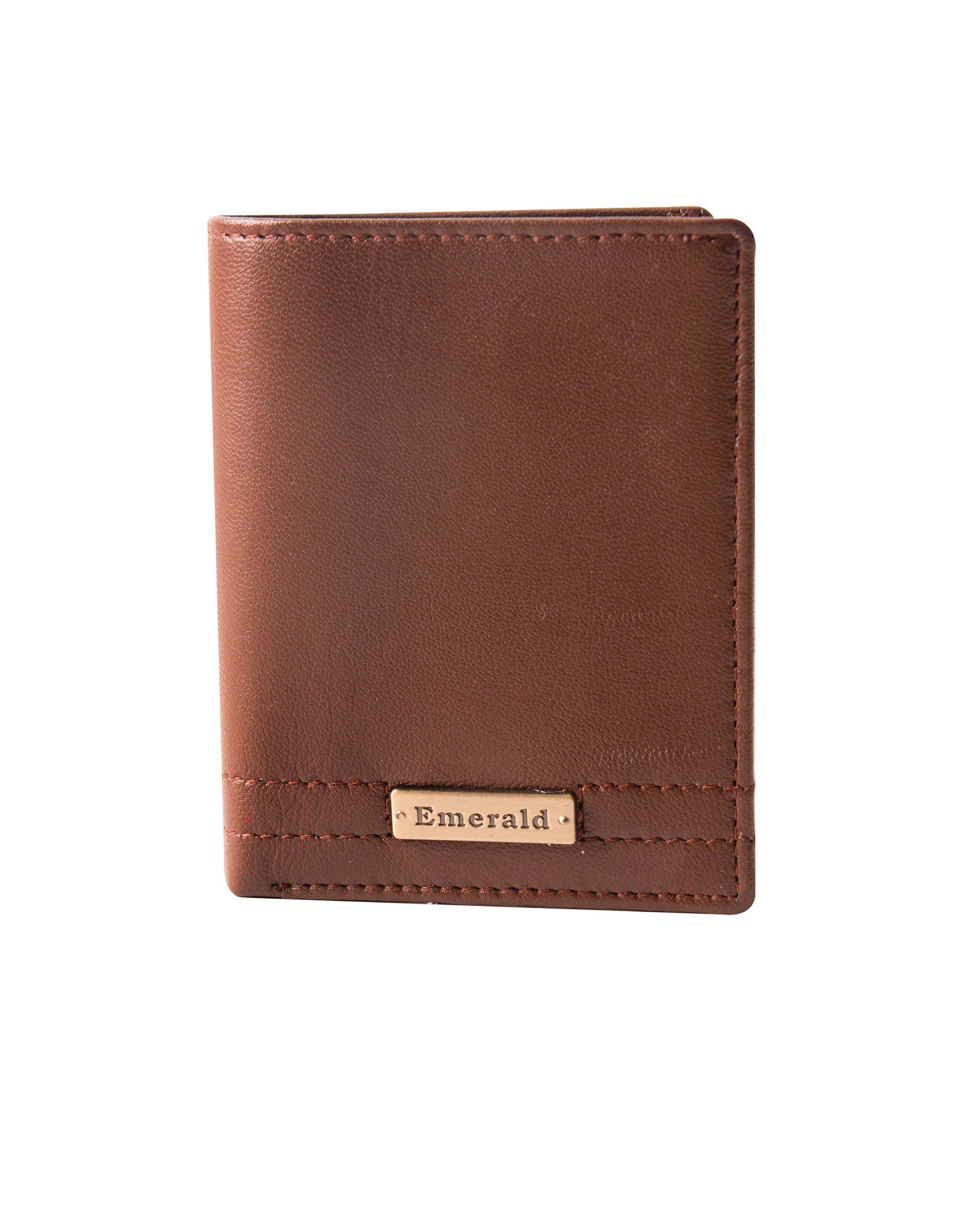 Emerald Bifold Wallet-Brown Copper