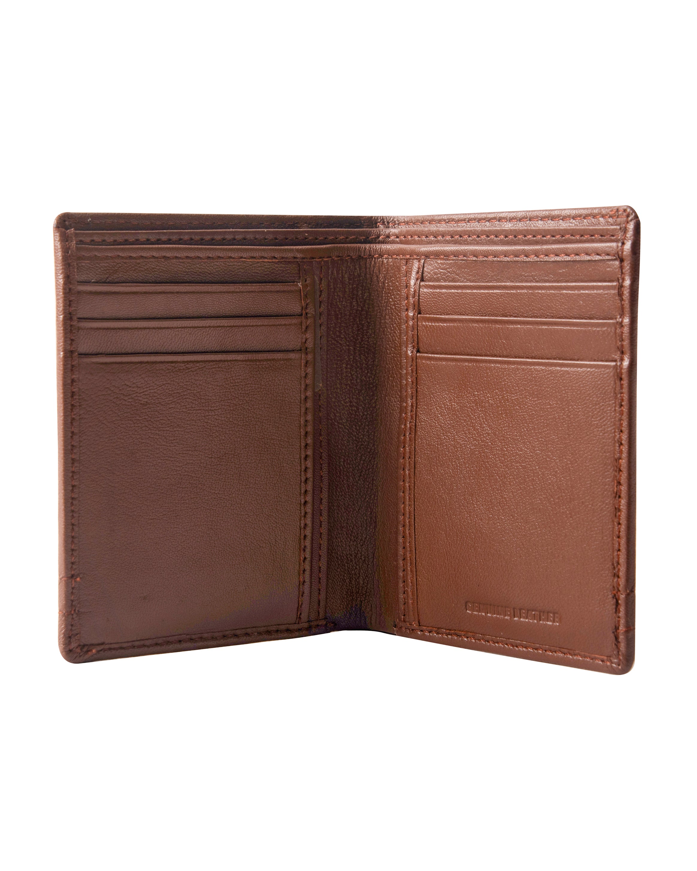 Emerald Bifold Wallet-Brown Copper