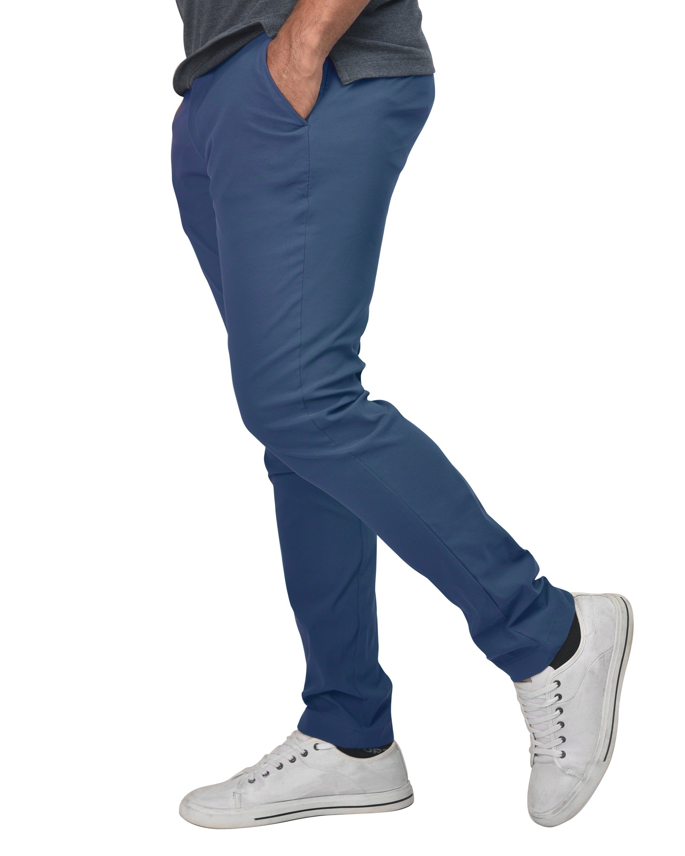 Emerald Utilitech Chino Plain Slim Fit-Blue Yonder