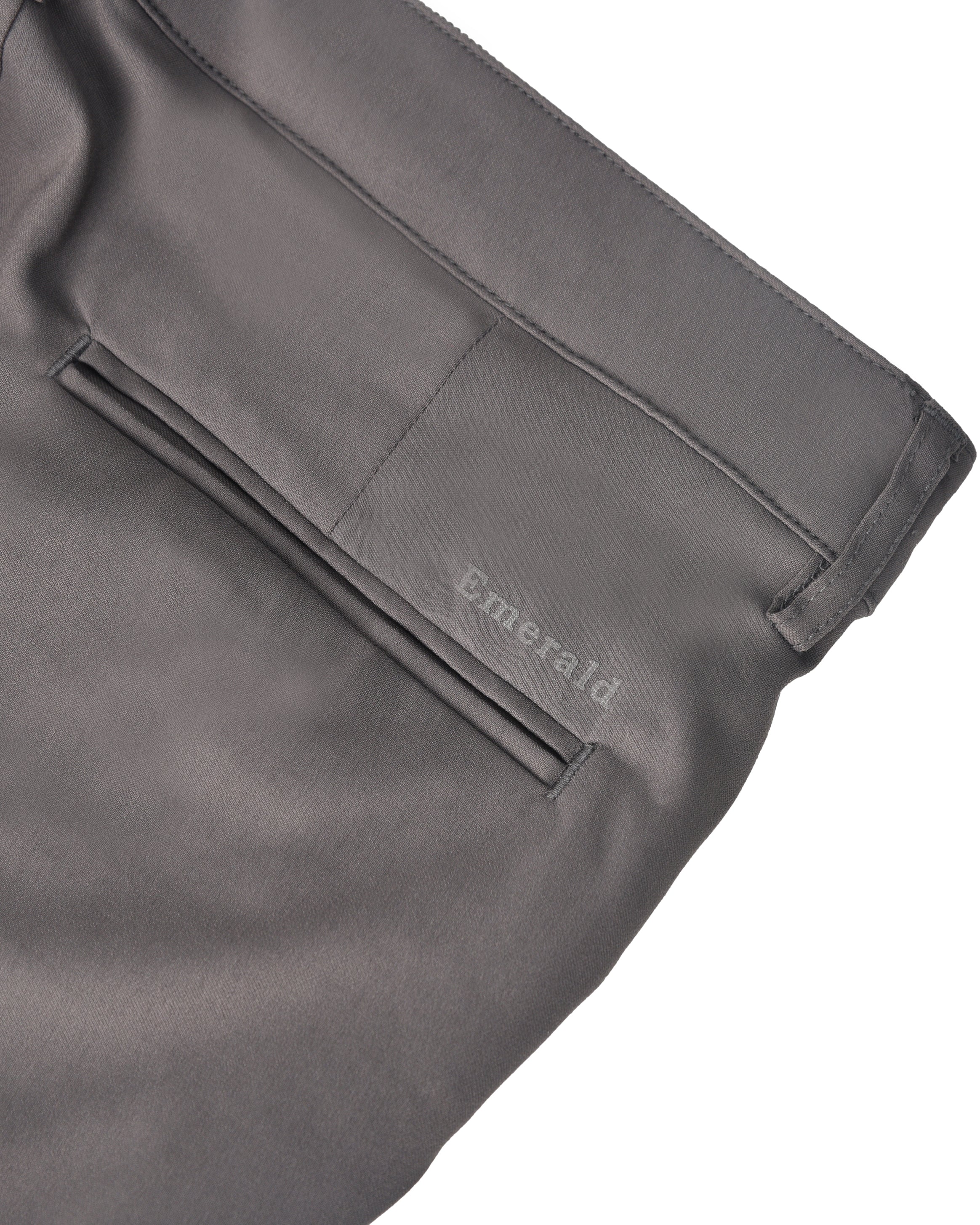 Emerald Utilitech Chino Plain Slim Fit-Brown Tannin