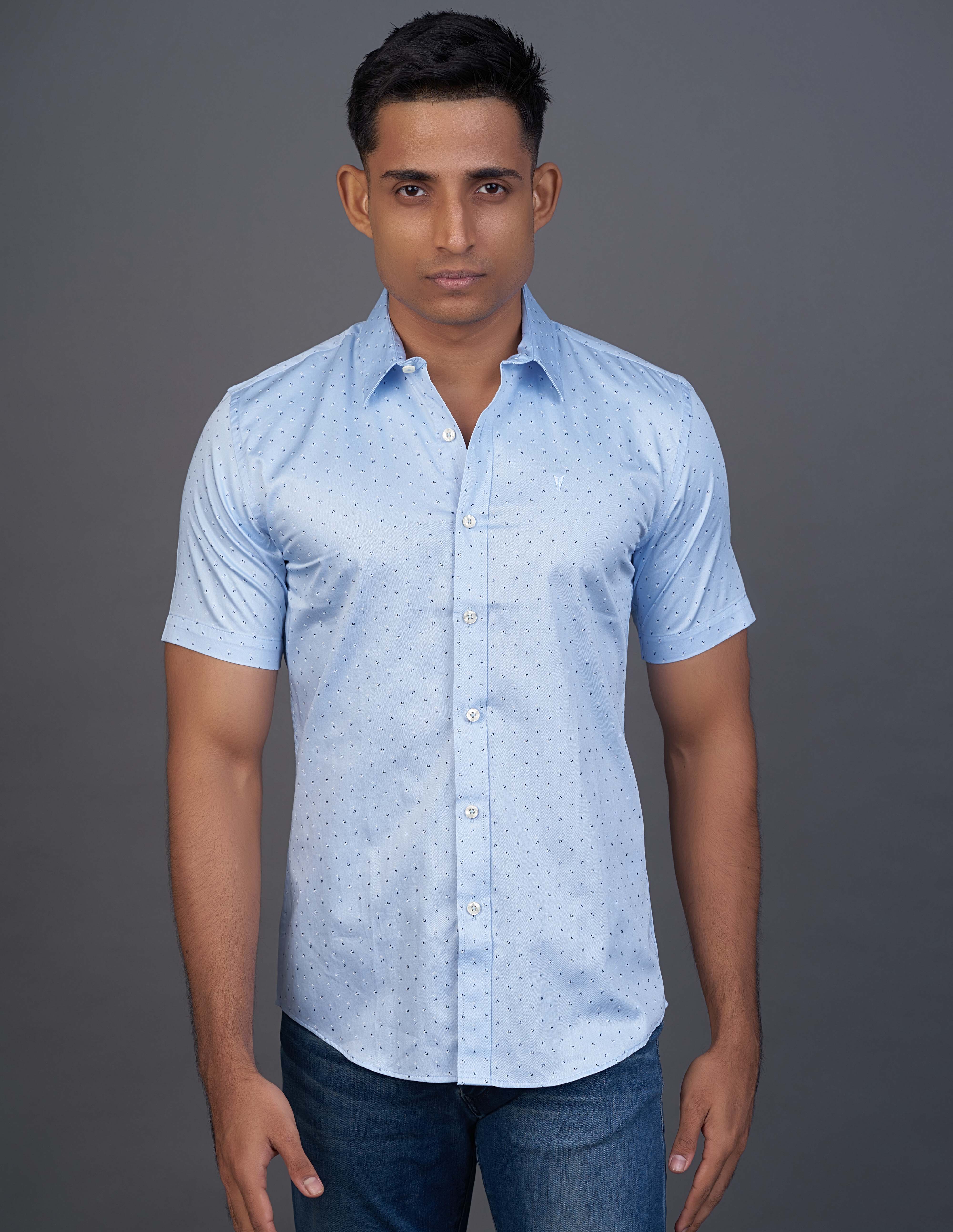 Emerald Active Printed Slim Fit-Merlin