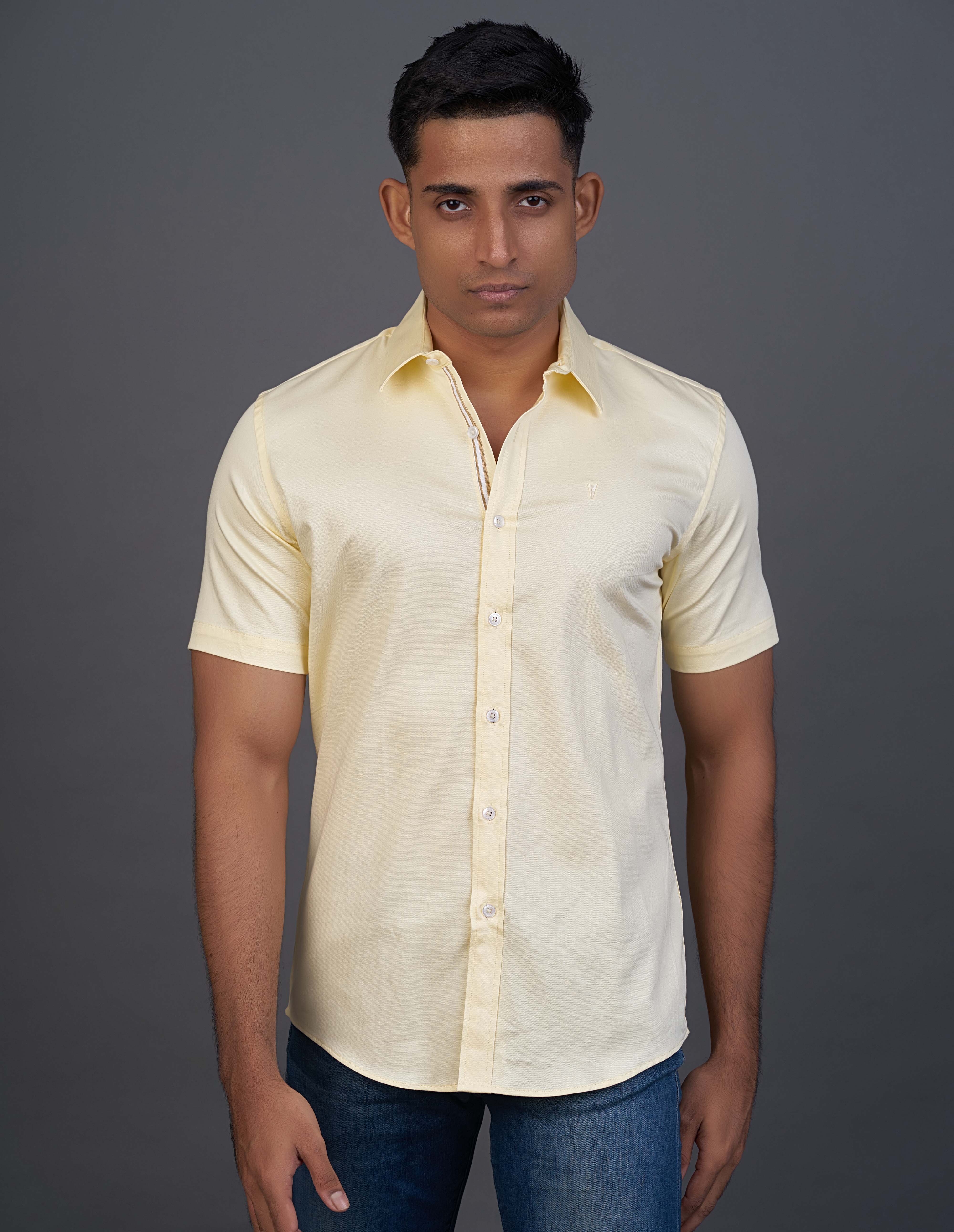 Emerald Active Plain Slim Fit-Ashley Blue
