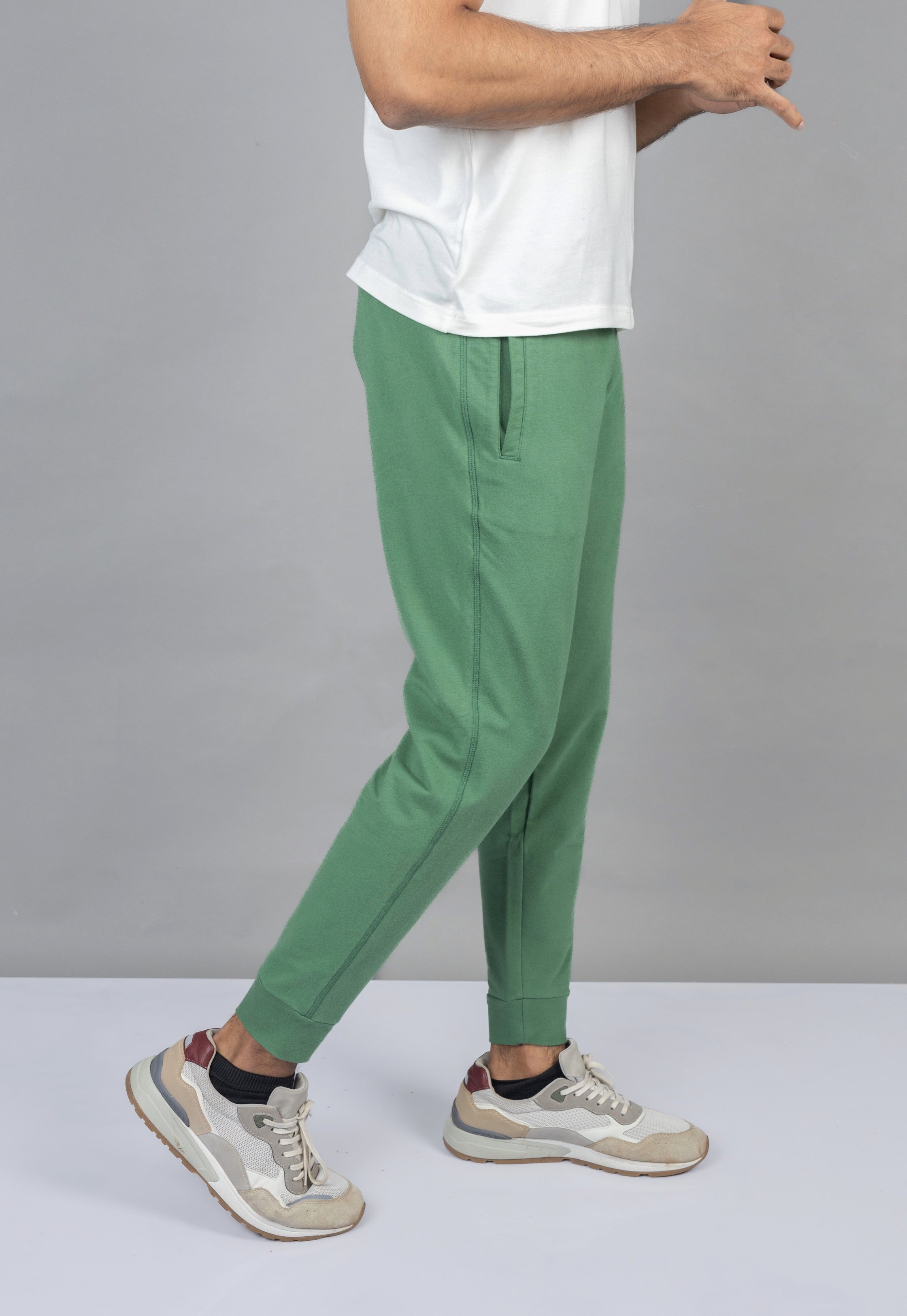 Jogger Slim Fit-Green Verdant