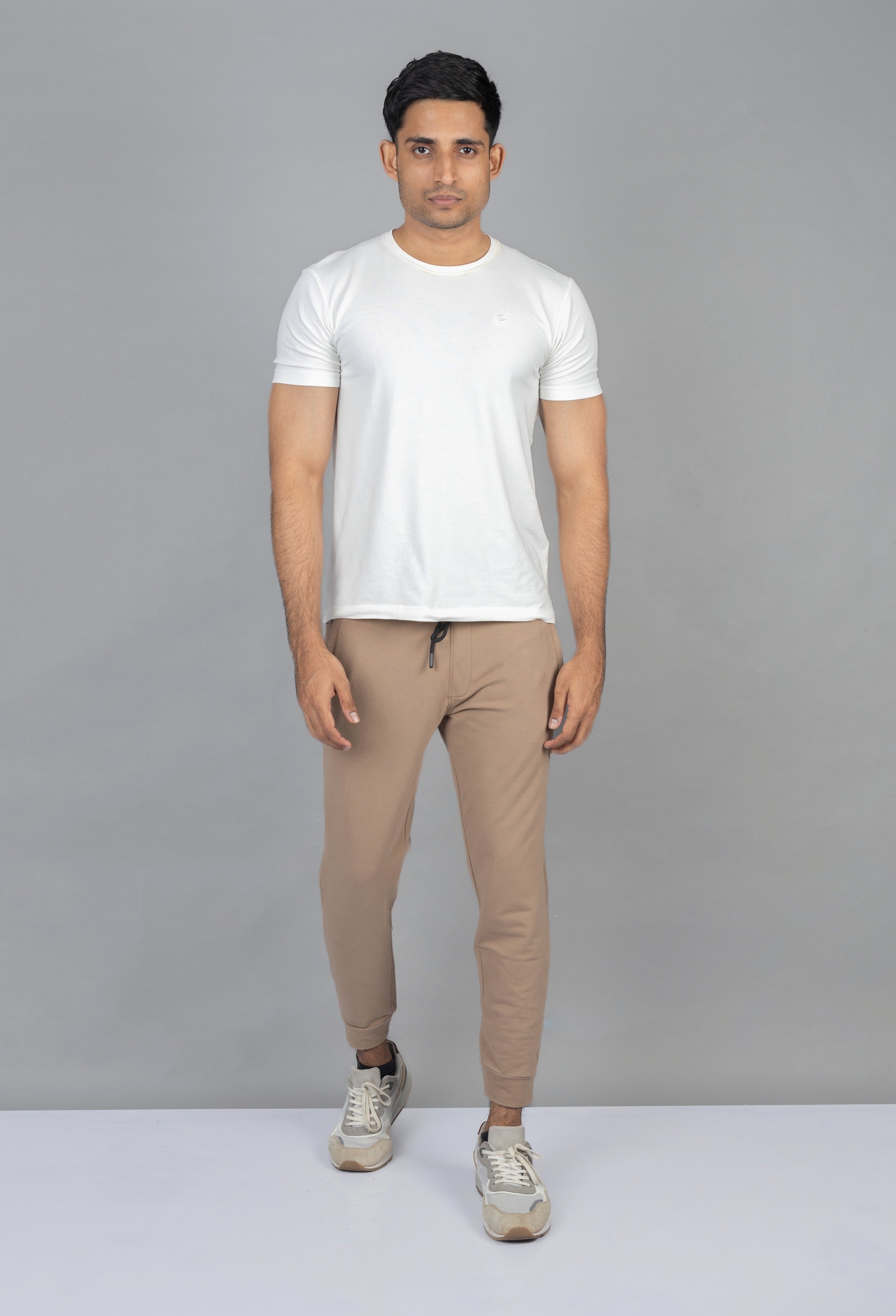 Jogger Slim Fit-Brown Amphora