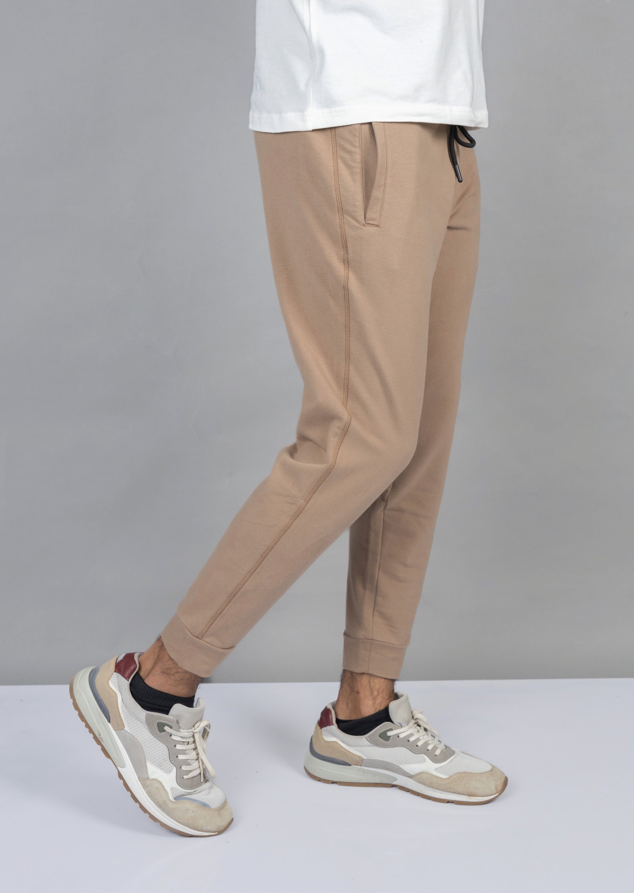 Jogger Slim Fit-Brown Amphora