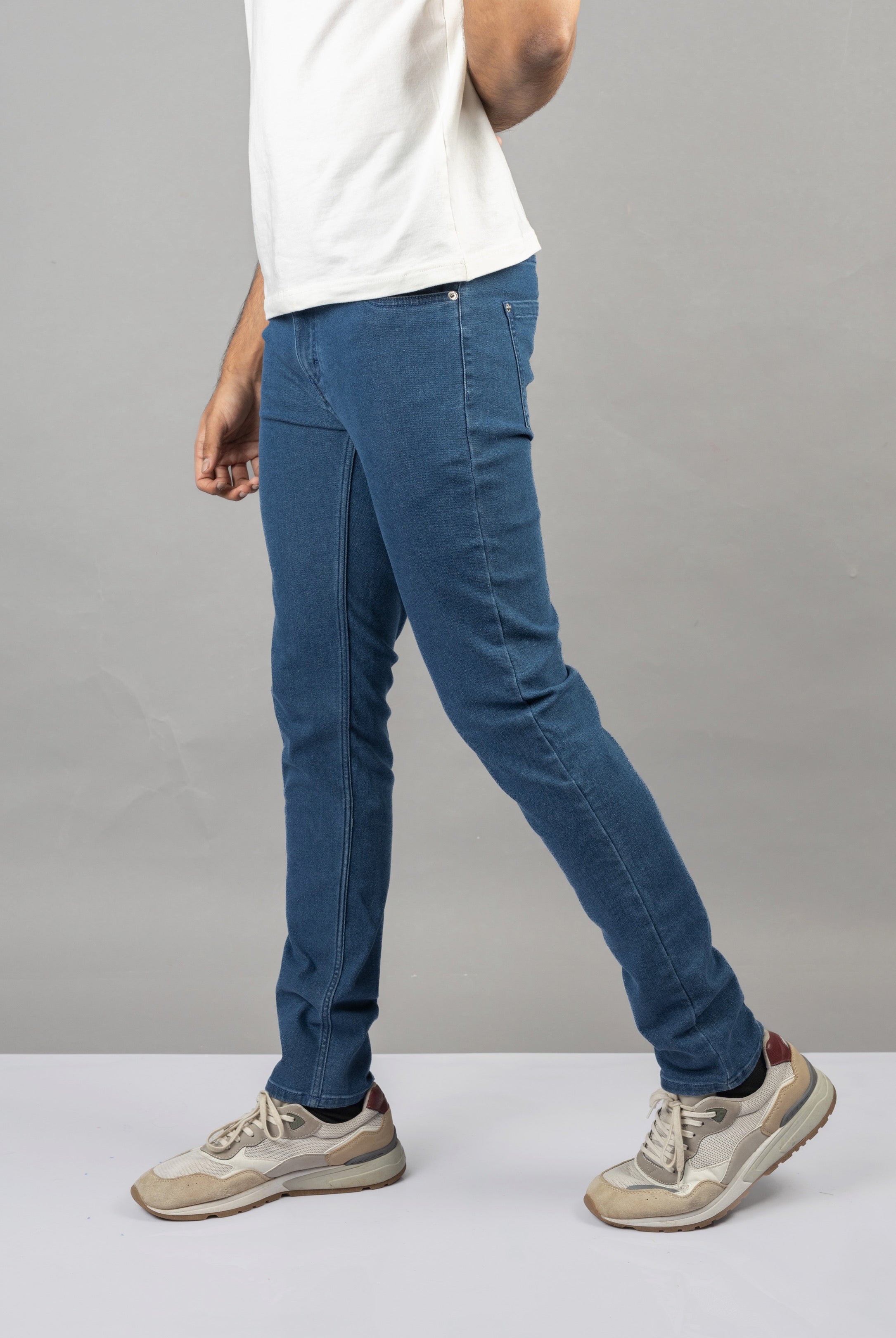 Authentic Denim Slim Mid Wash-Blue Insignia