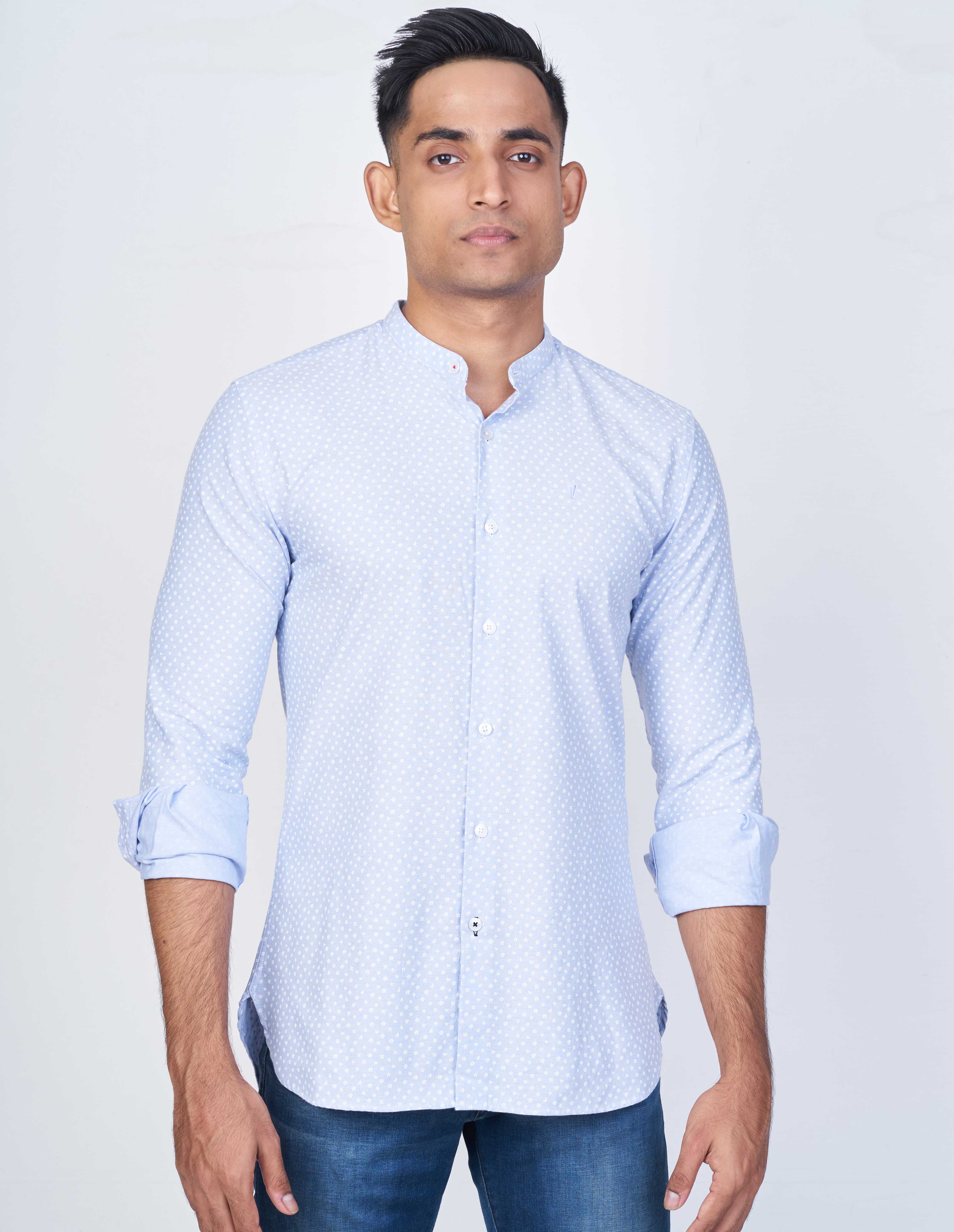 Emerald Active Printed Slim Fit-Arctic