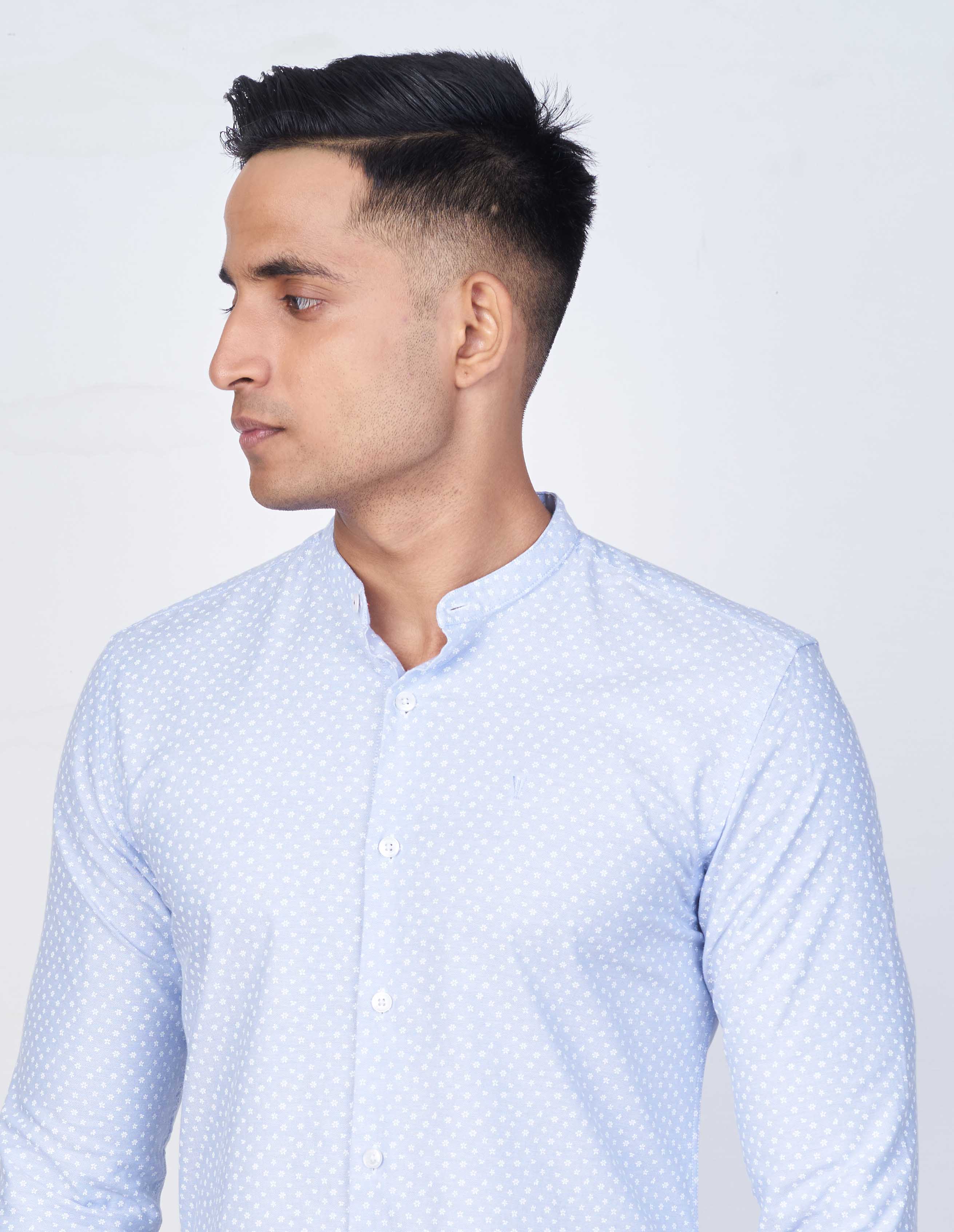Emerald Active Printed Slim Fit-Arctic