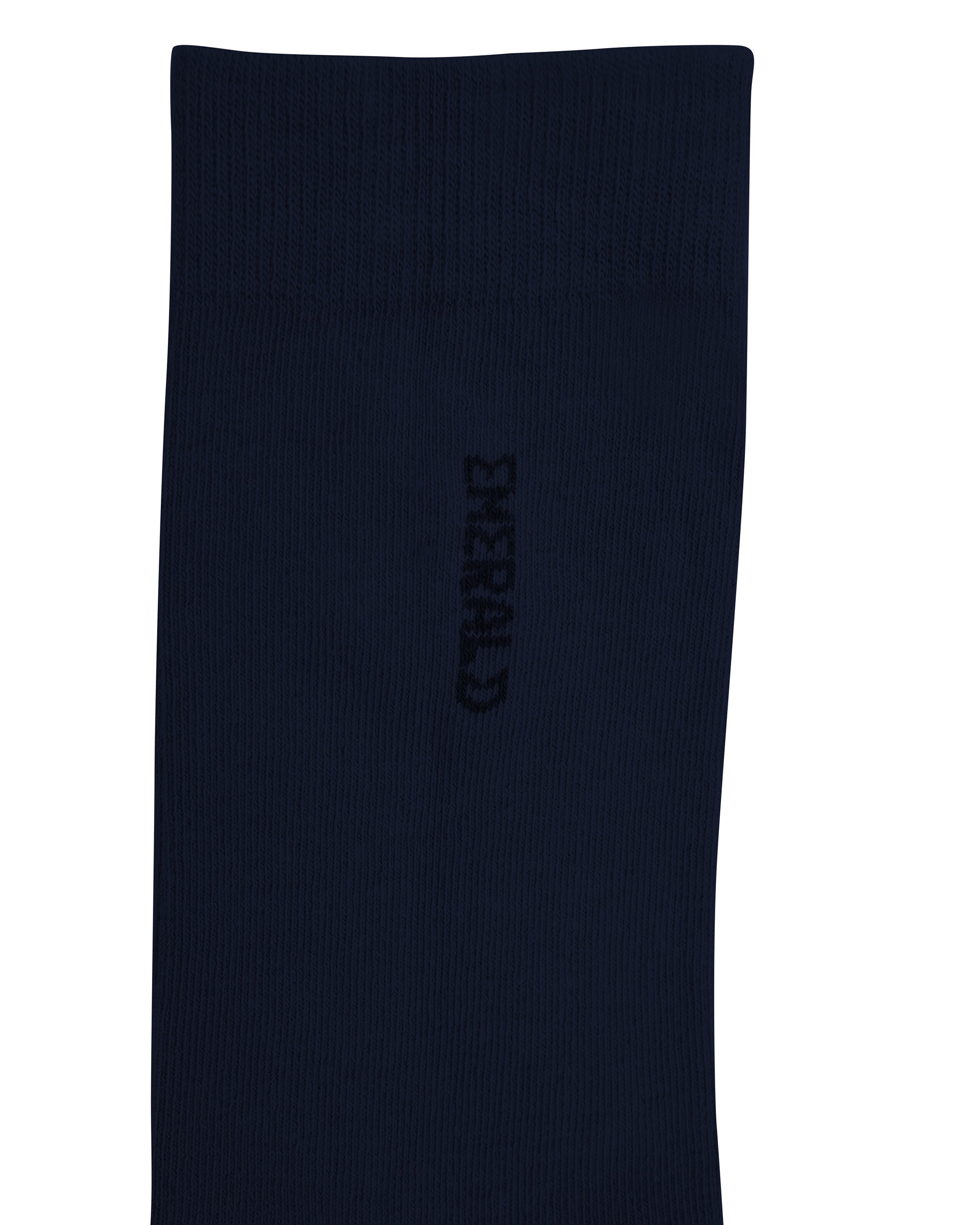 Emerald Plain Socks-Navy