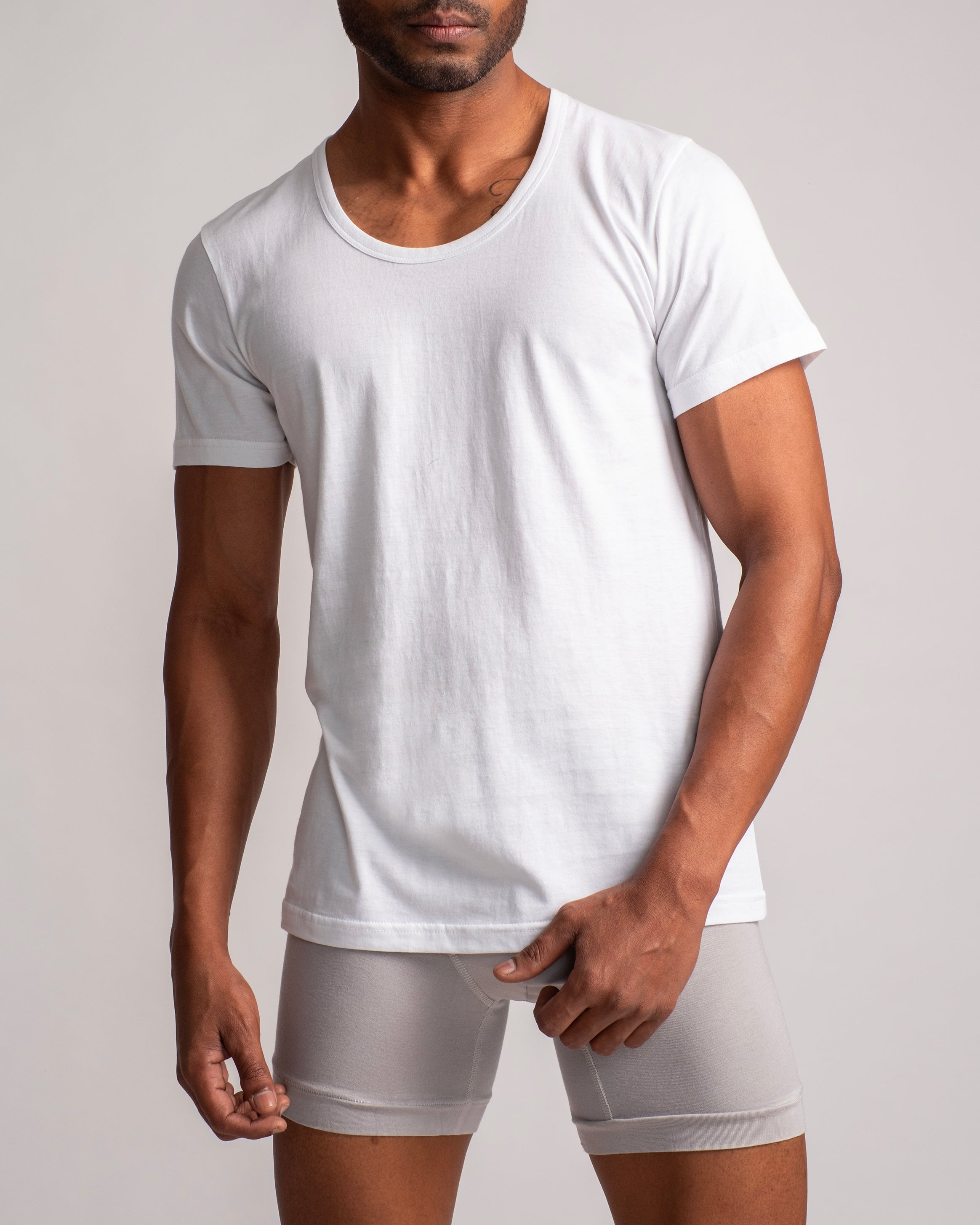 RUNN Prime Round Neck-White