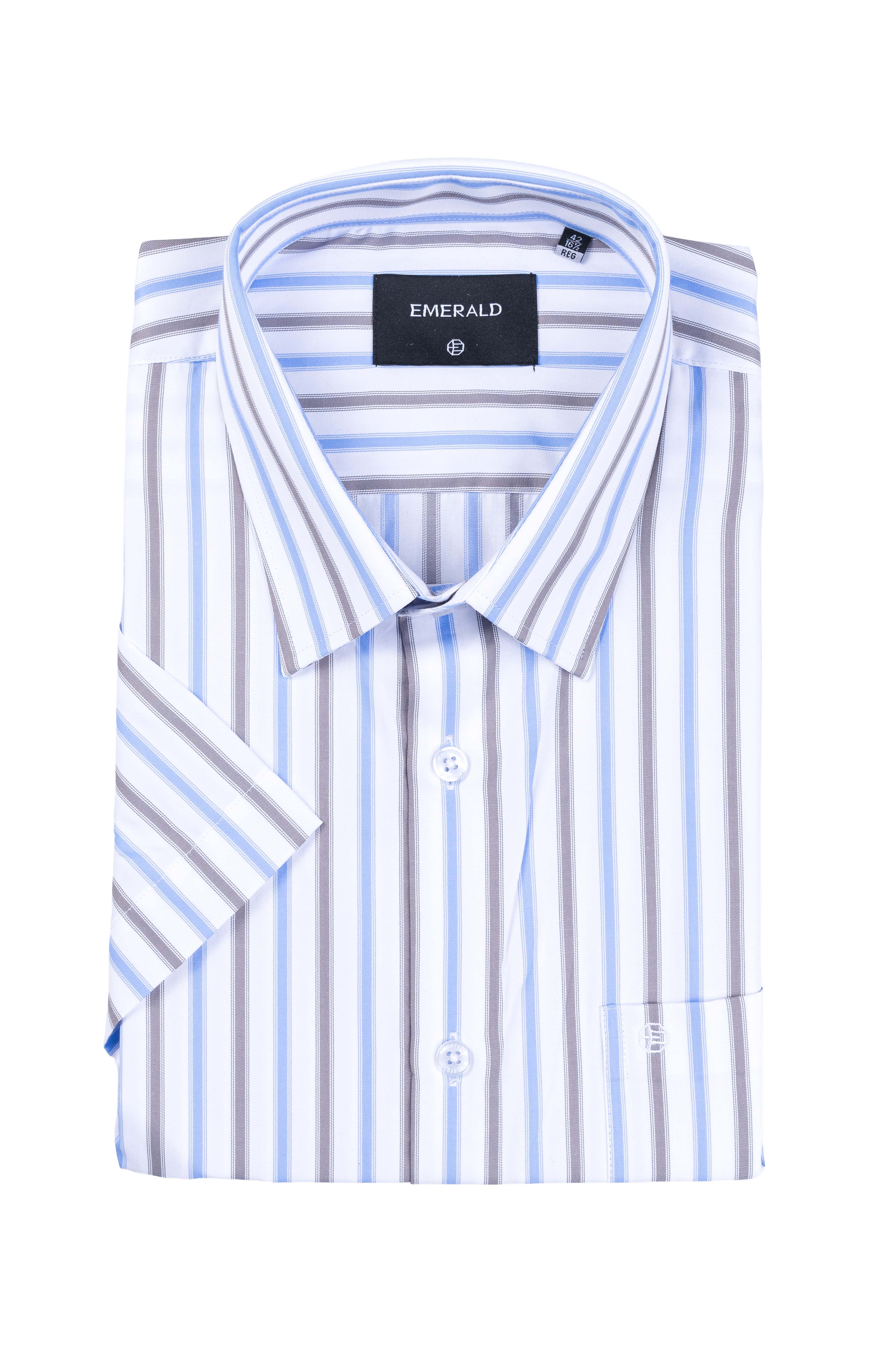 Emerald Formal Stripe Regular Fit - Charcoal