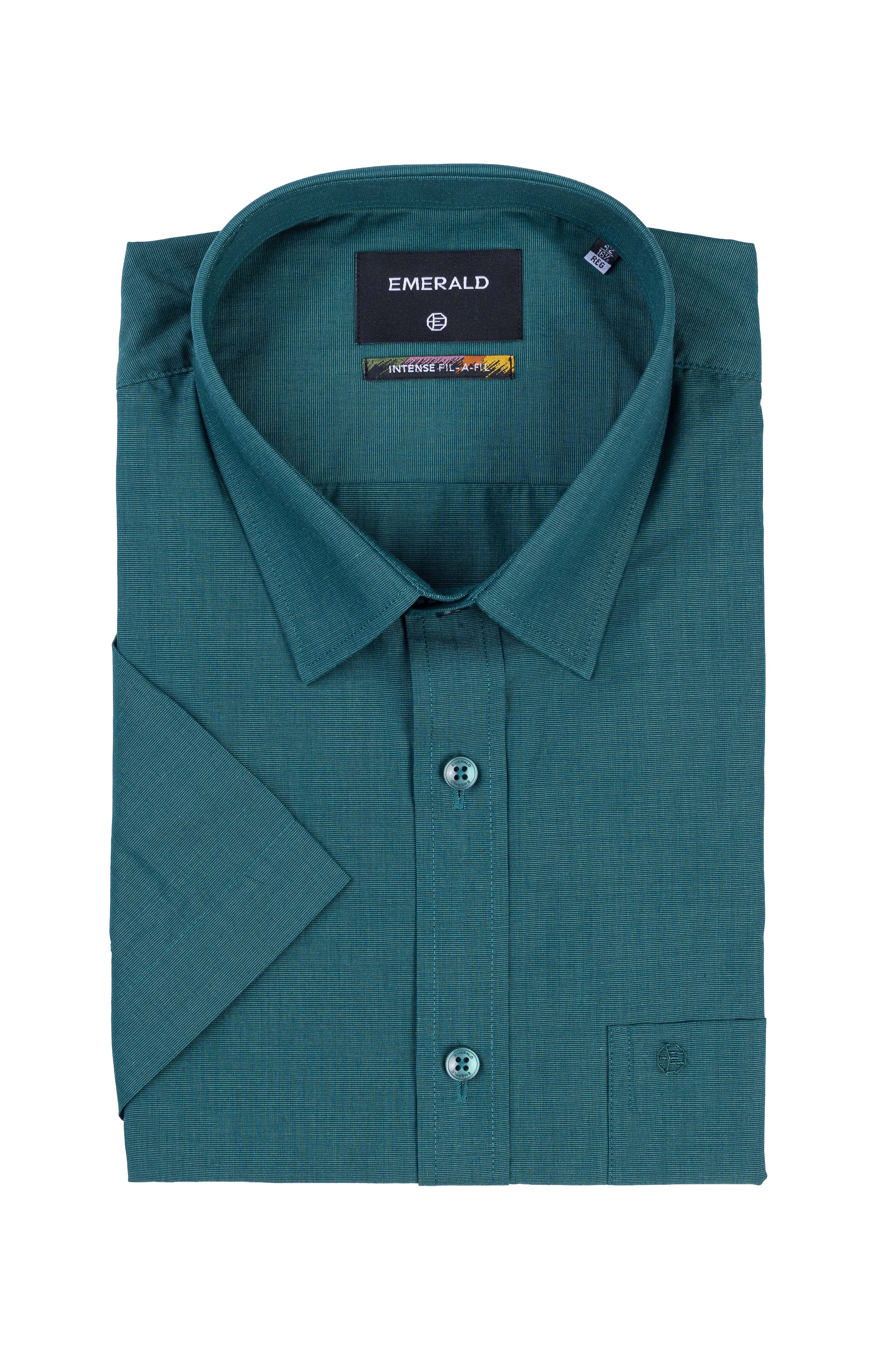 Emerald Formal Fil A Fil Regular Fit - Posy Green