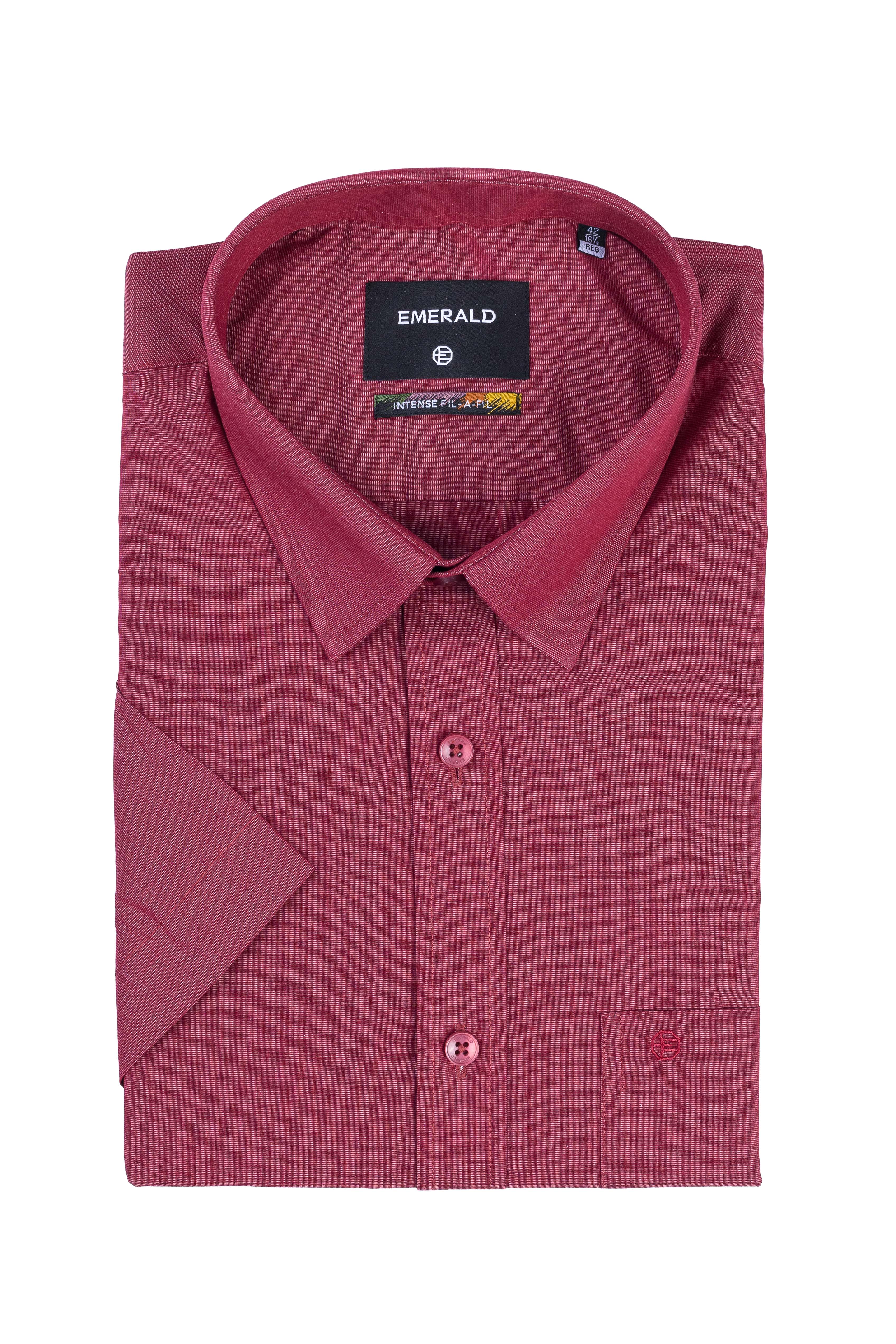 Emerald Formal Fil A Fil Regular Fit - Veiled Rose