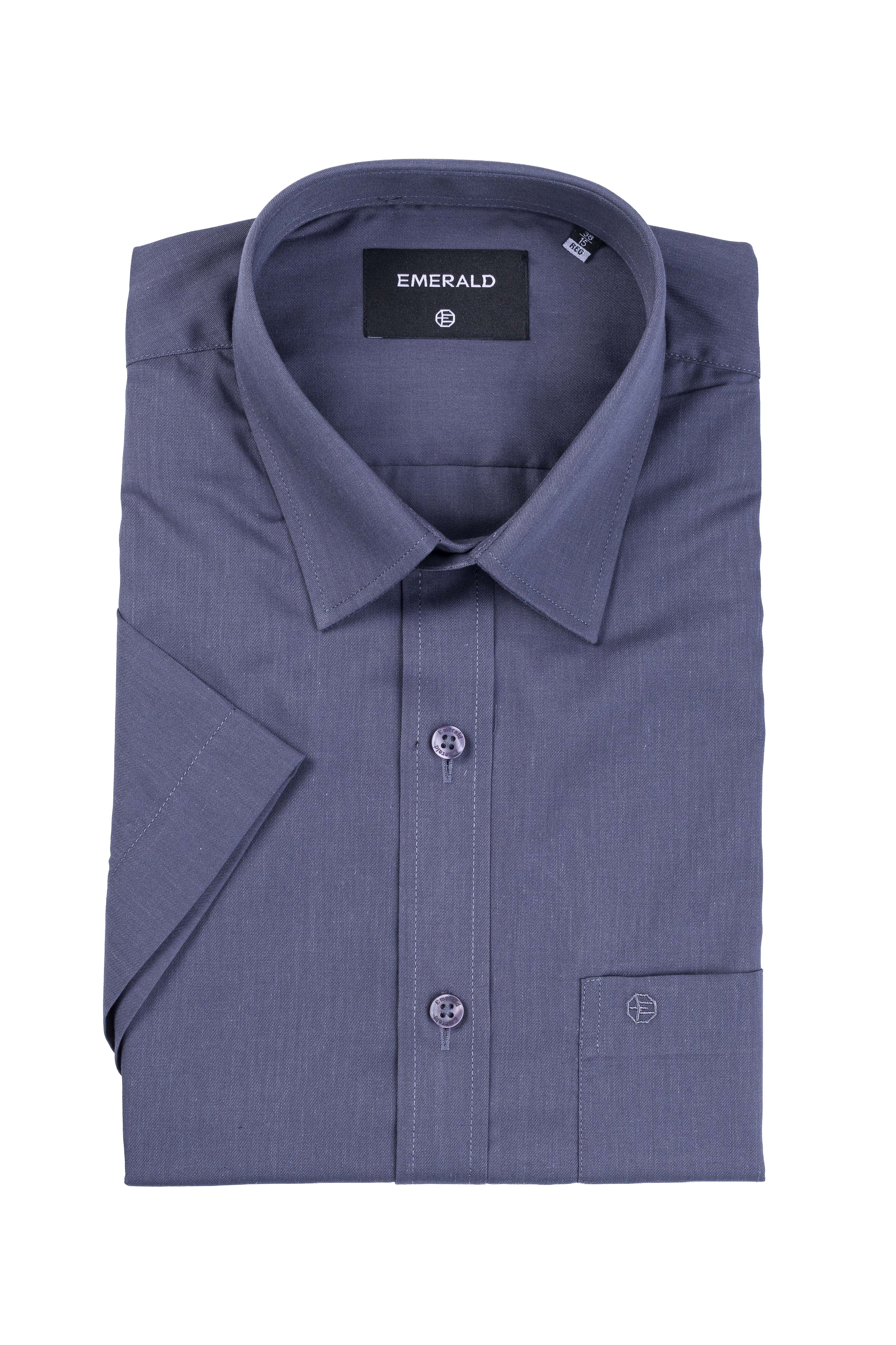 Emerald Formal Plain Regular Fit - Dapple Grey