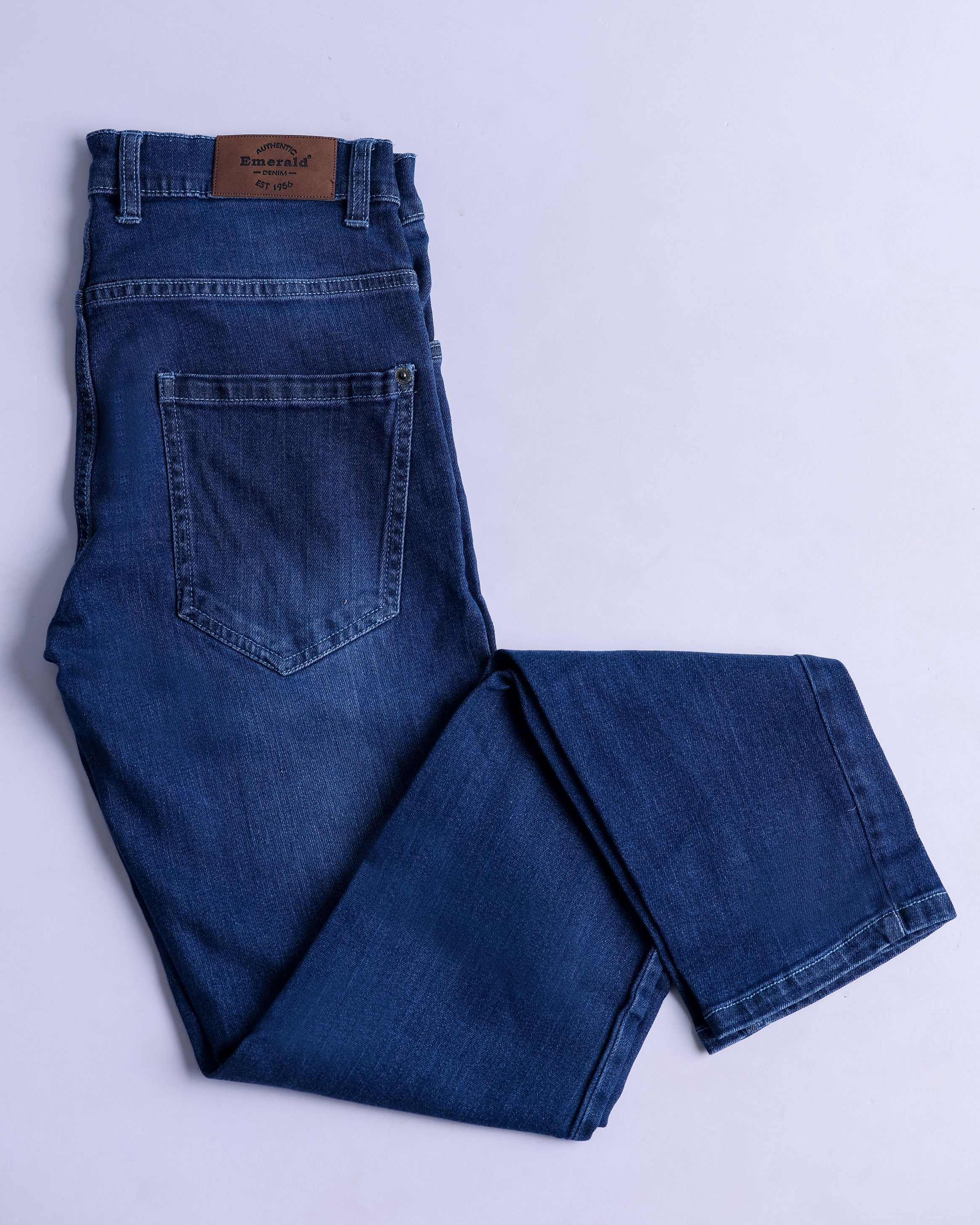 Denim Plain Slim Fit-Mid Wash