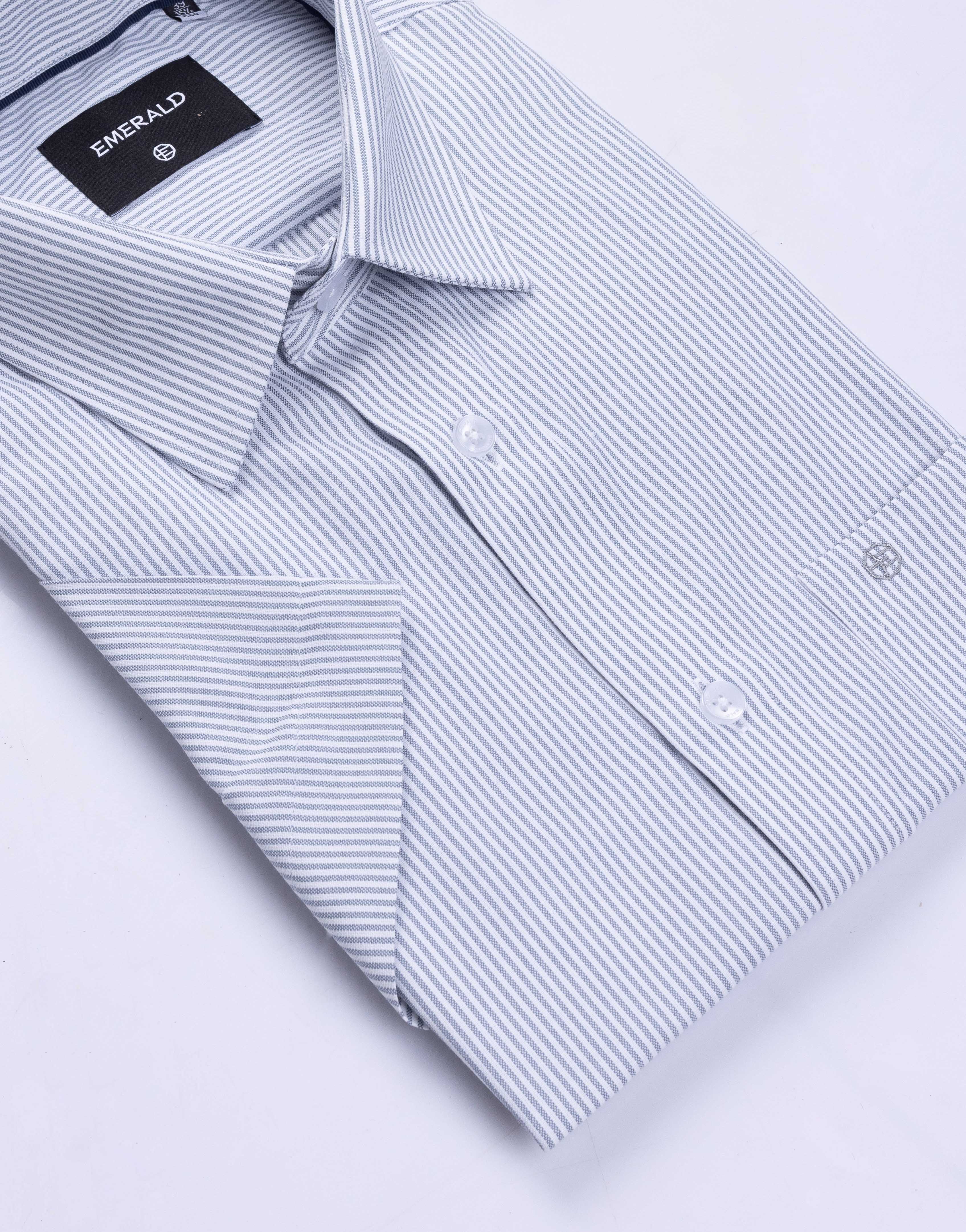 Emerald Formal Stripe Regular Fit - High Rice