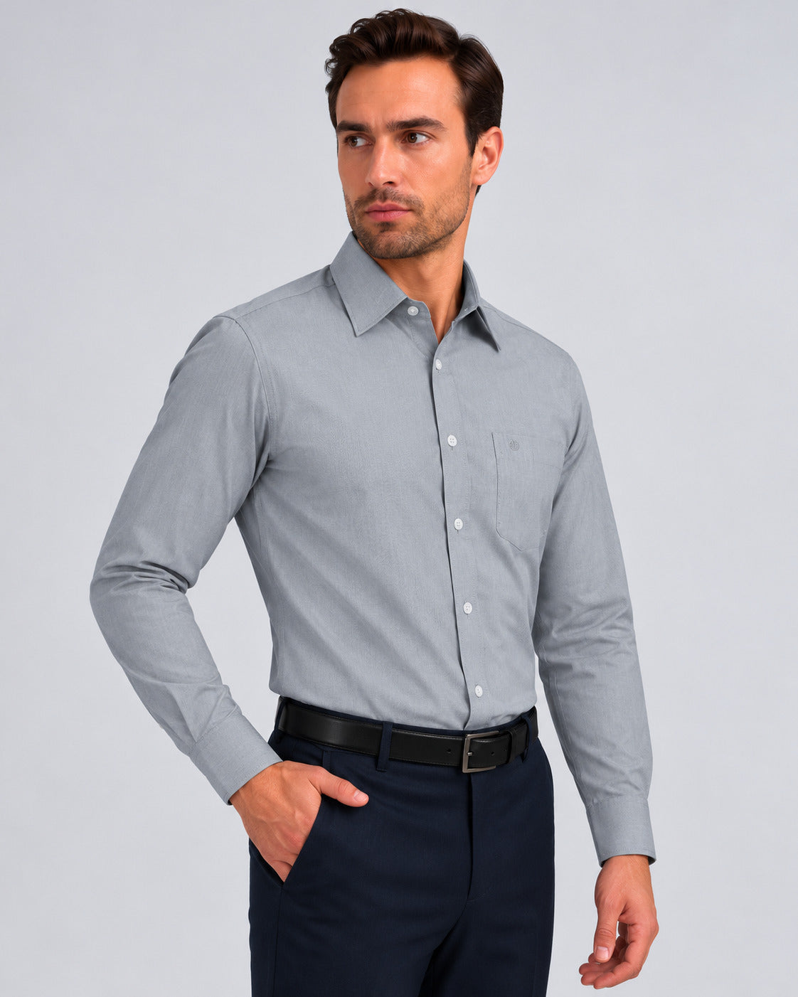 Emerald Formal Plain Slim Fit - Cloud Burst