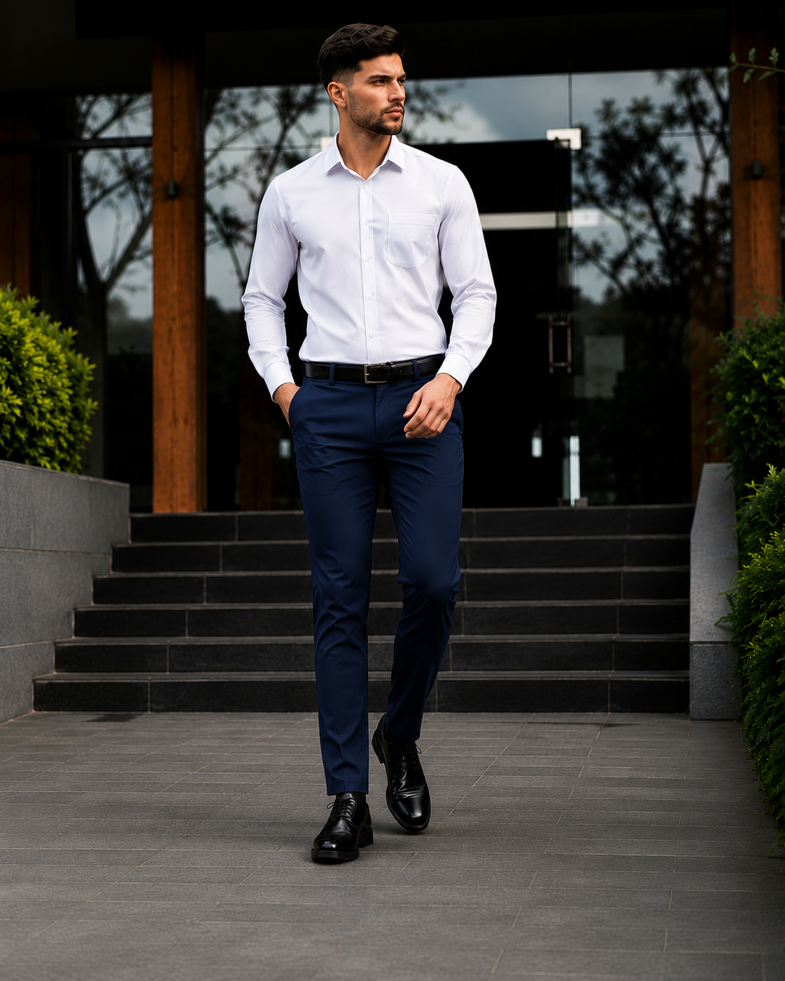 Emerald Utiltech Chino - Navy