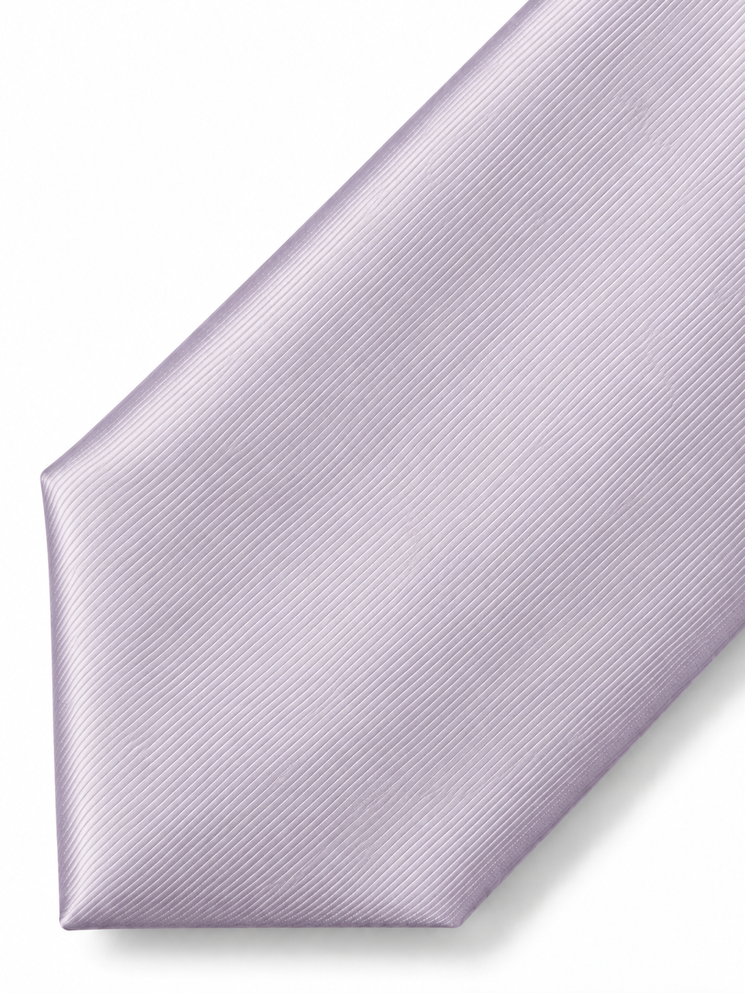 Soft Lavender Microfiber Tie