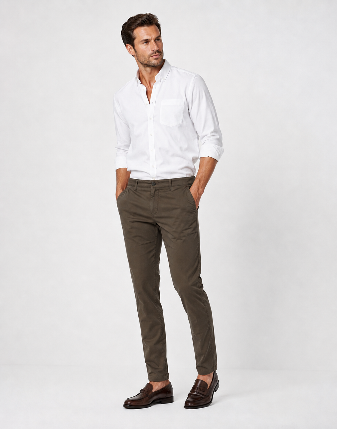 Emerald Utilitech Chino - Seal Brown