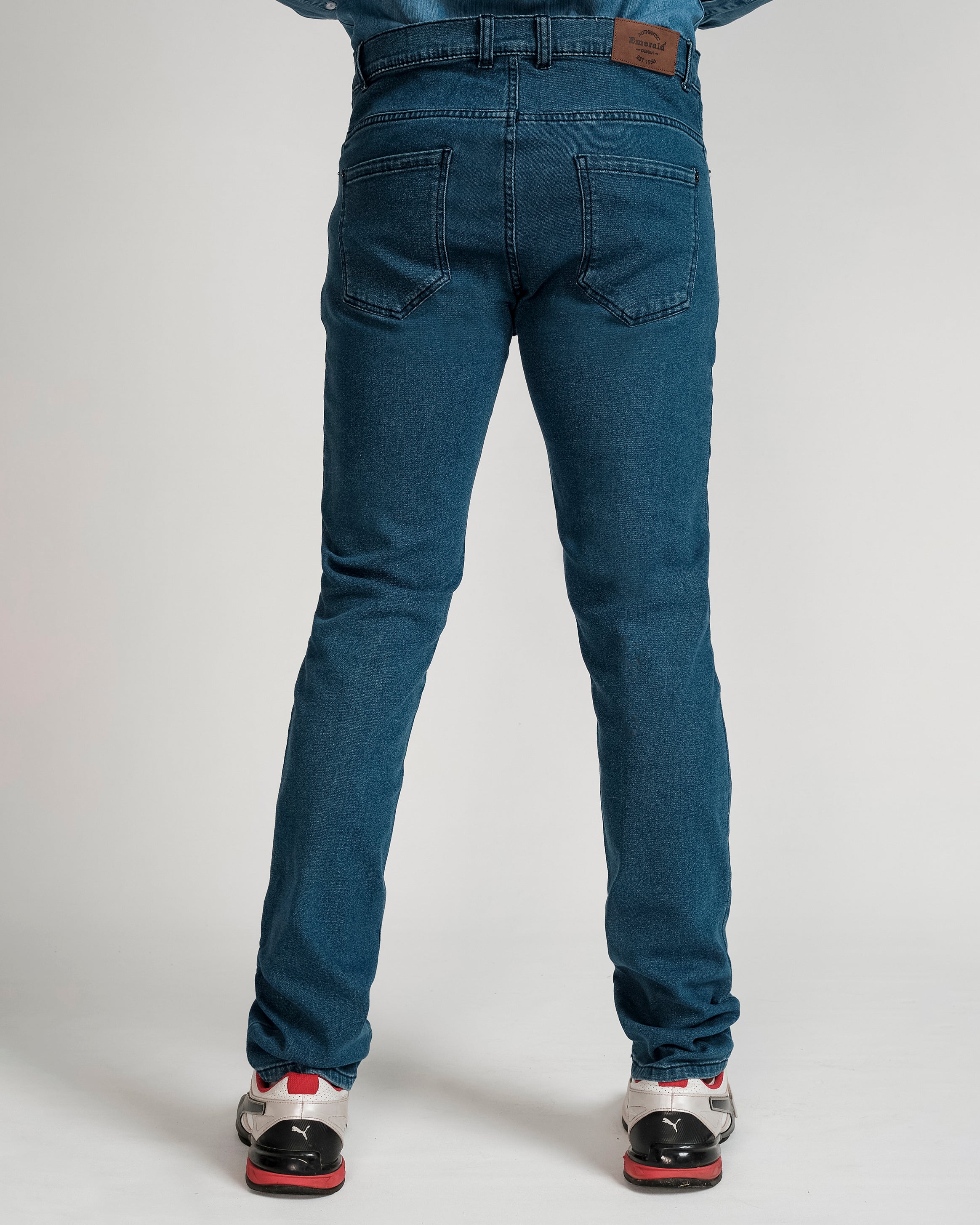 Emerald Denim Slim Fit-Blue Insignia