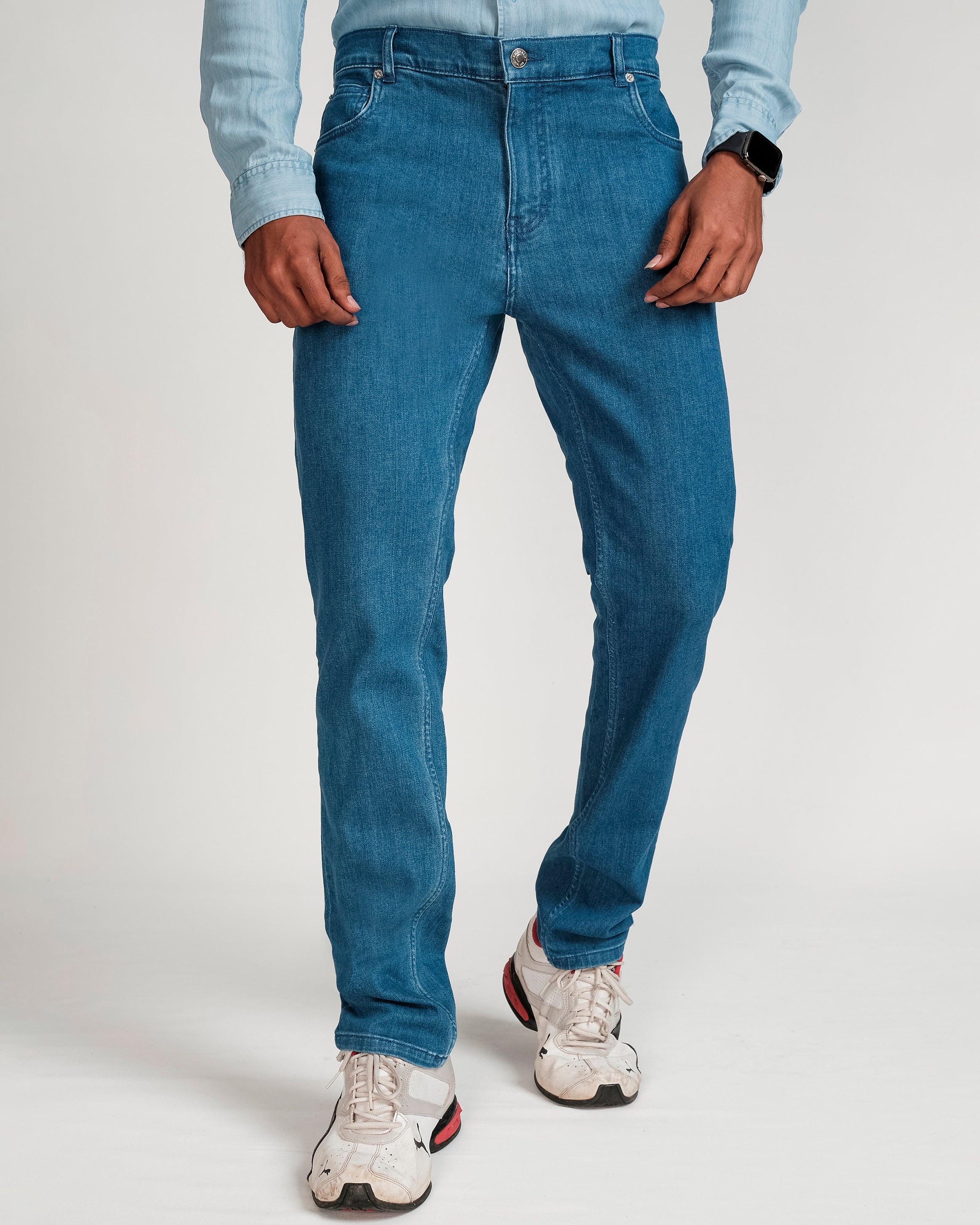 Emerald Denim Slim Fit-Blue Insignia