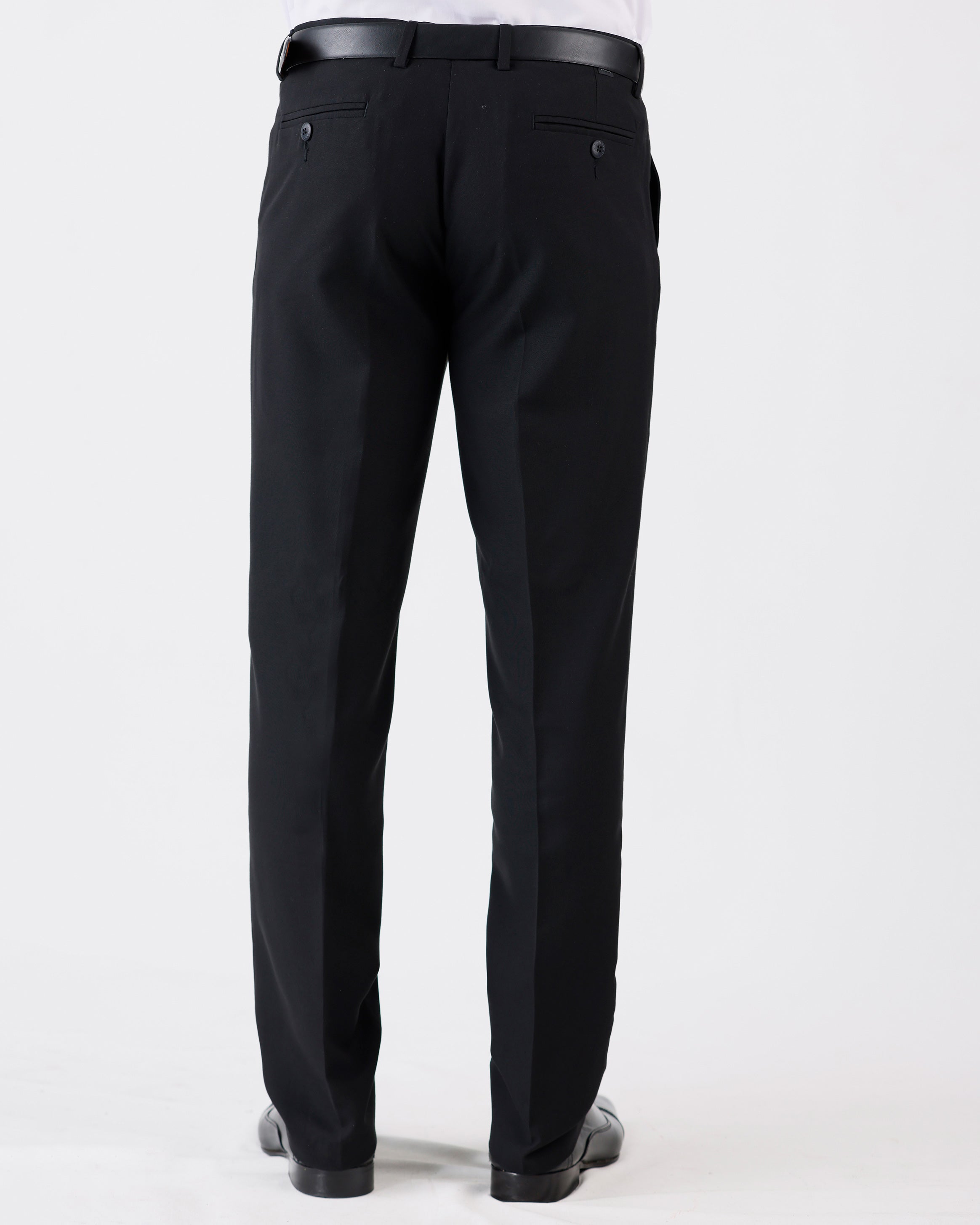 Mansak Trouser Plain Modern Fit-Black