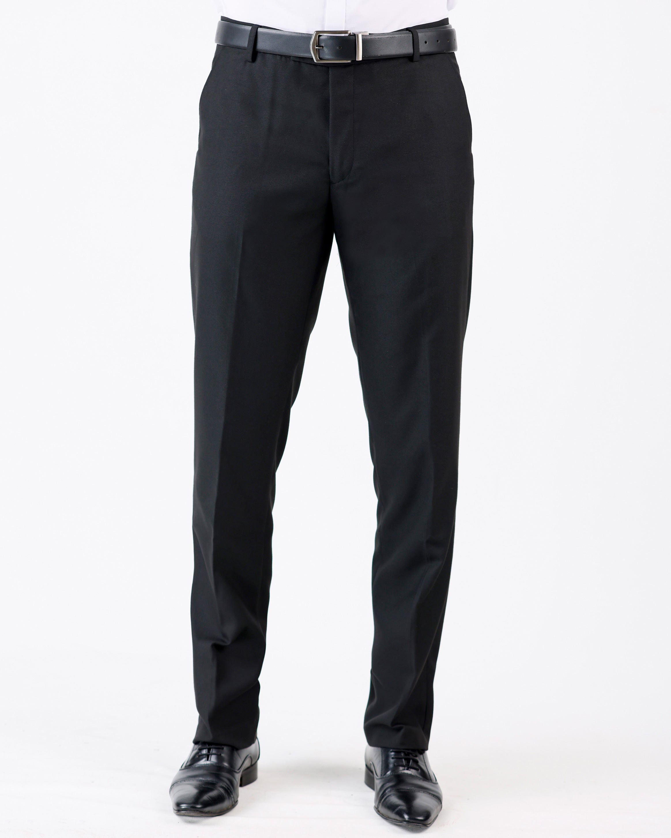 Mansak Trouser Plain Modern Fit-Jet Set