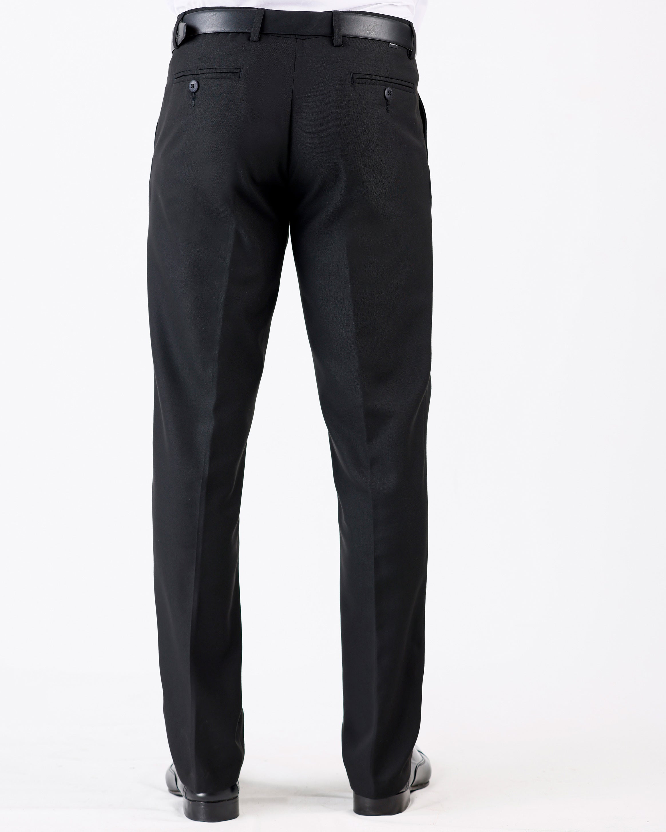 Mansak Trouser Plain Modern Fit-Jet Set