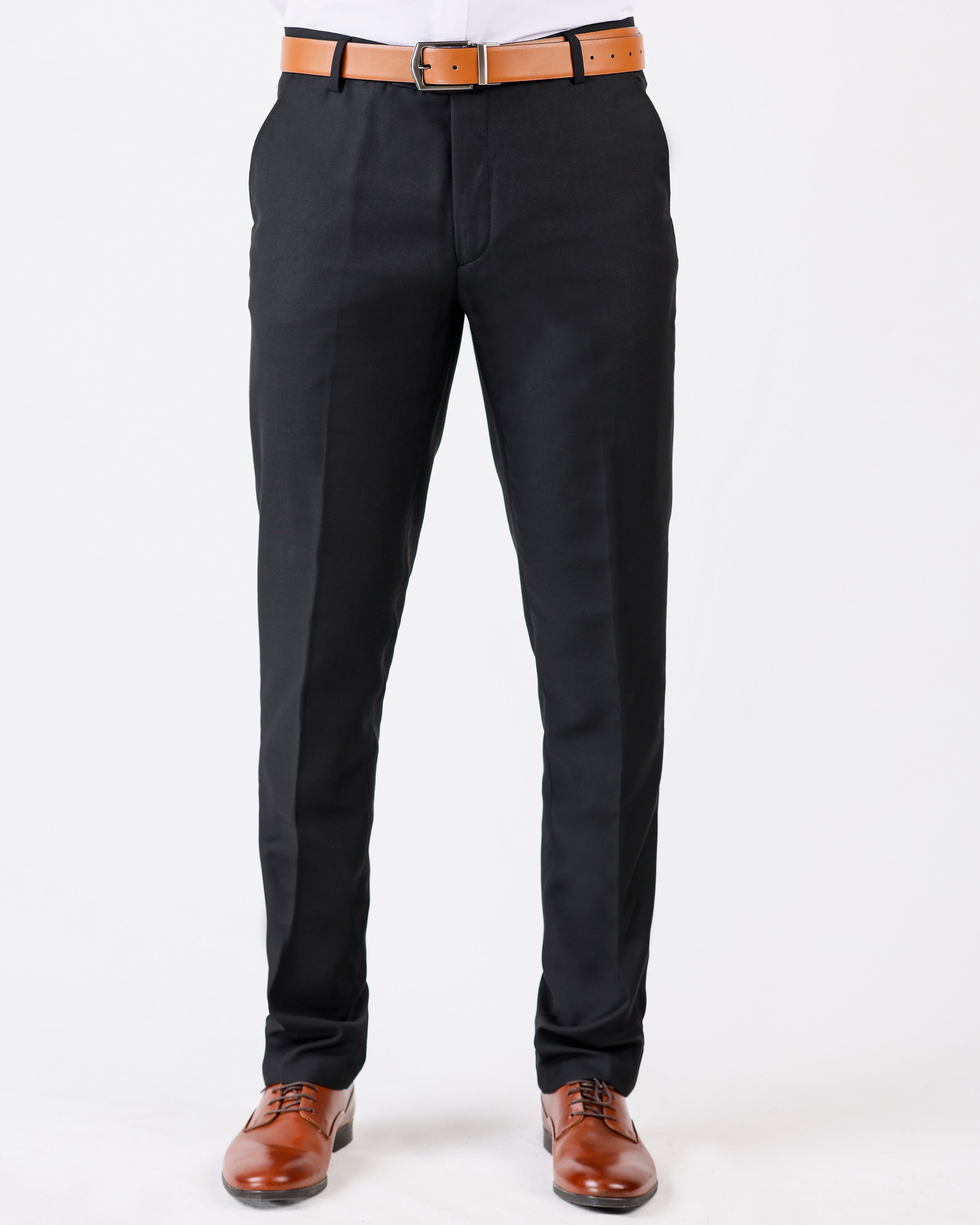 Mansak Trouser Plain 20 X 20 Fit-Black Inck