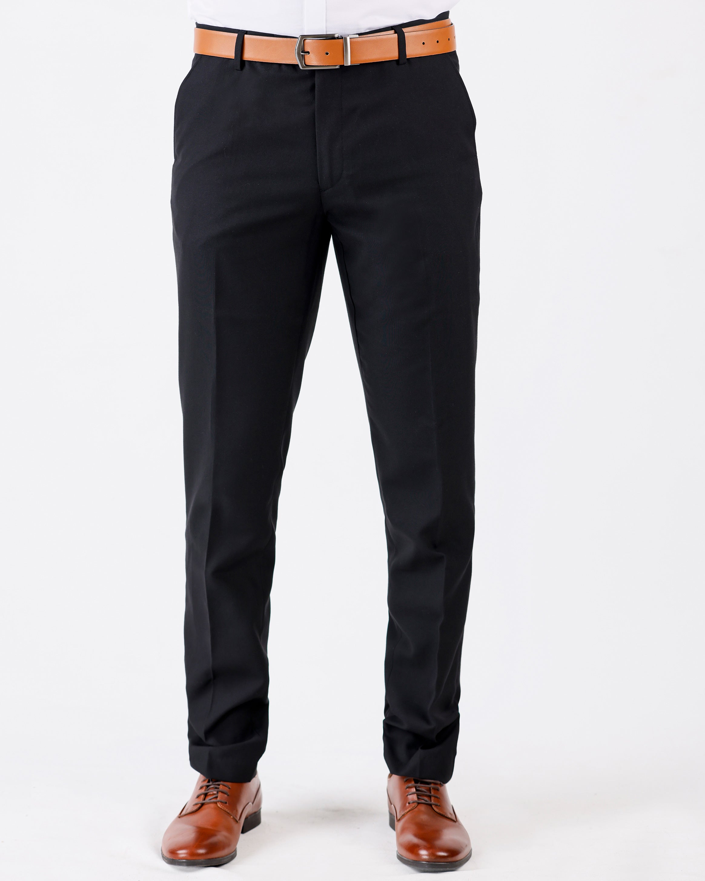 Mansak Trouser Plain 20 X 20 Fit-Black