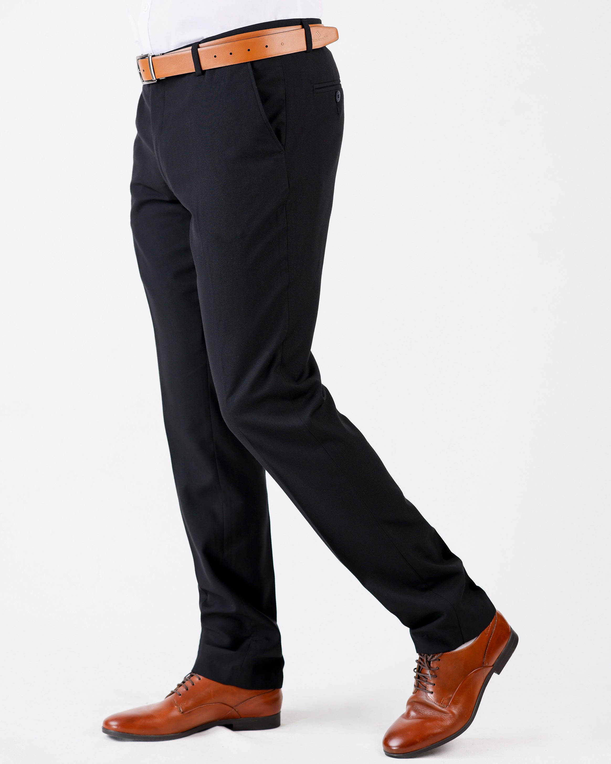 Mansak Trouser Plain 20 X 20 Fit-Black