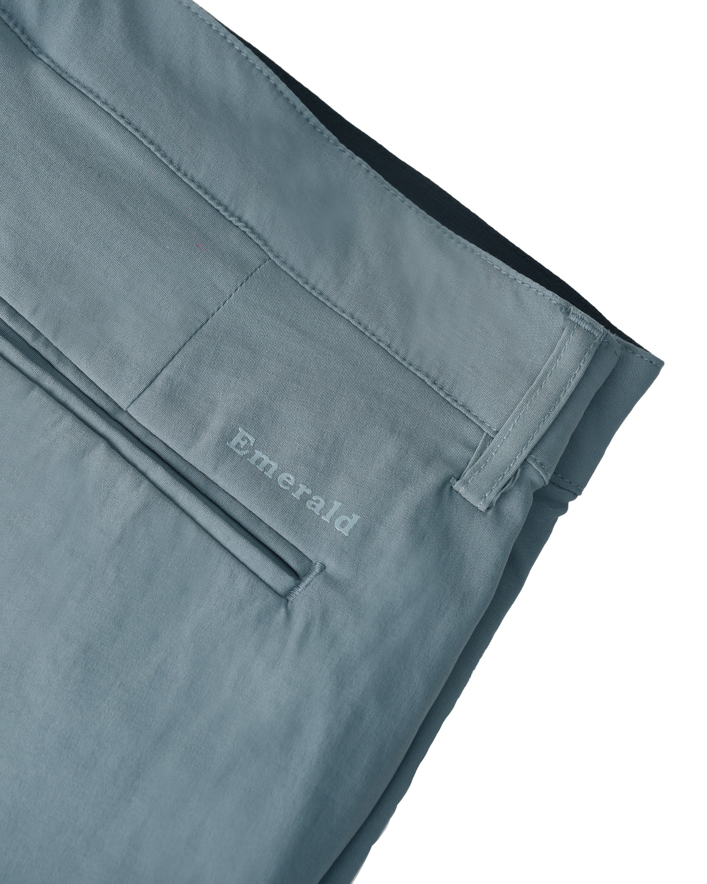 Emerald Utilitech Chino Plain Slim Fit-Cloud Burst