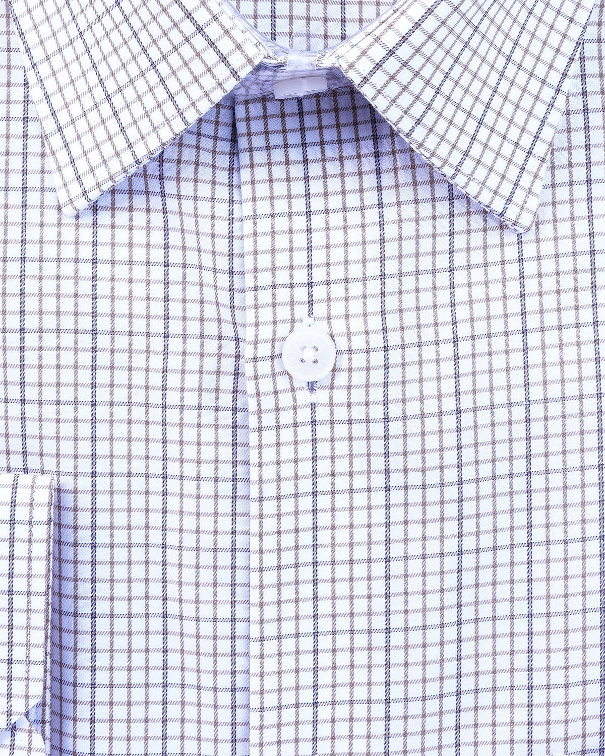 Majesty Checks Slim Fit - Cream