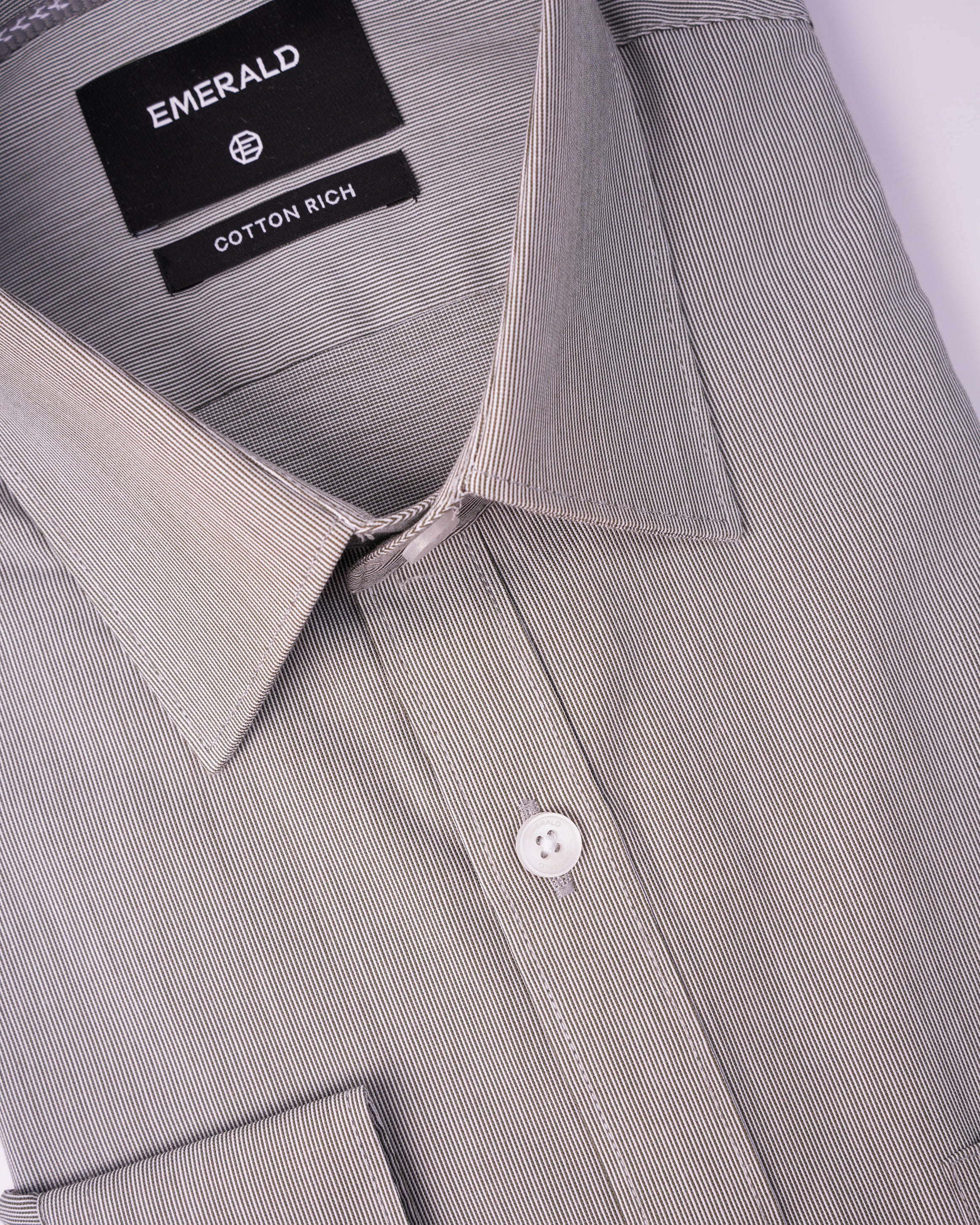 EMERALD FORMAL  DOBBY SLIM  FS-Mid Night