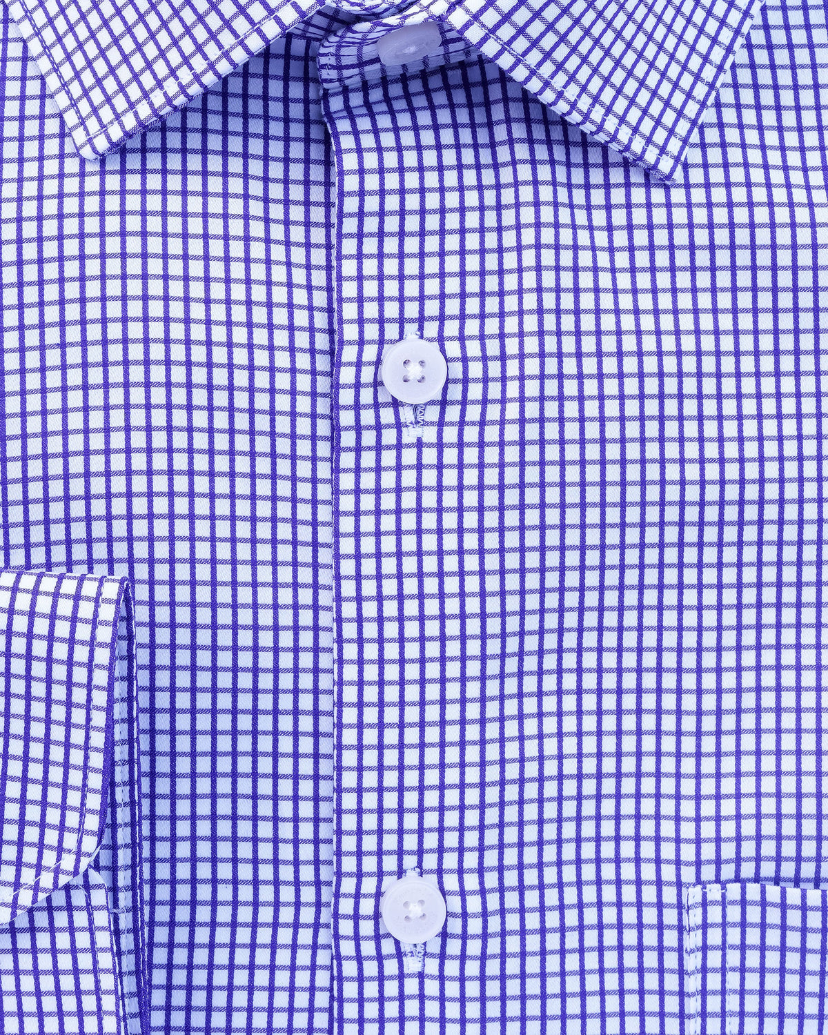 Majesty Checks Slim Fit - Plum Wine