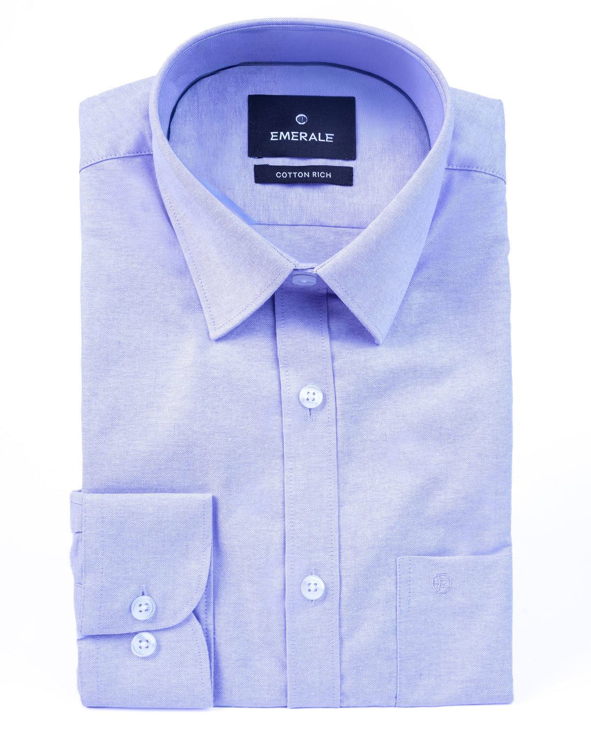 Formal Oxford Slim Fit - Cosmic Blue
