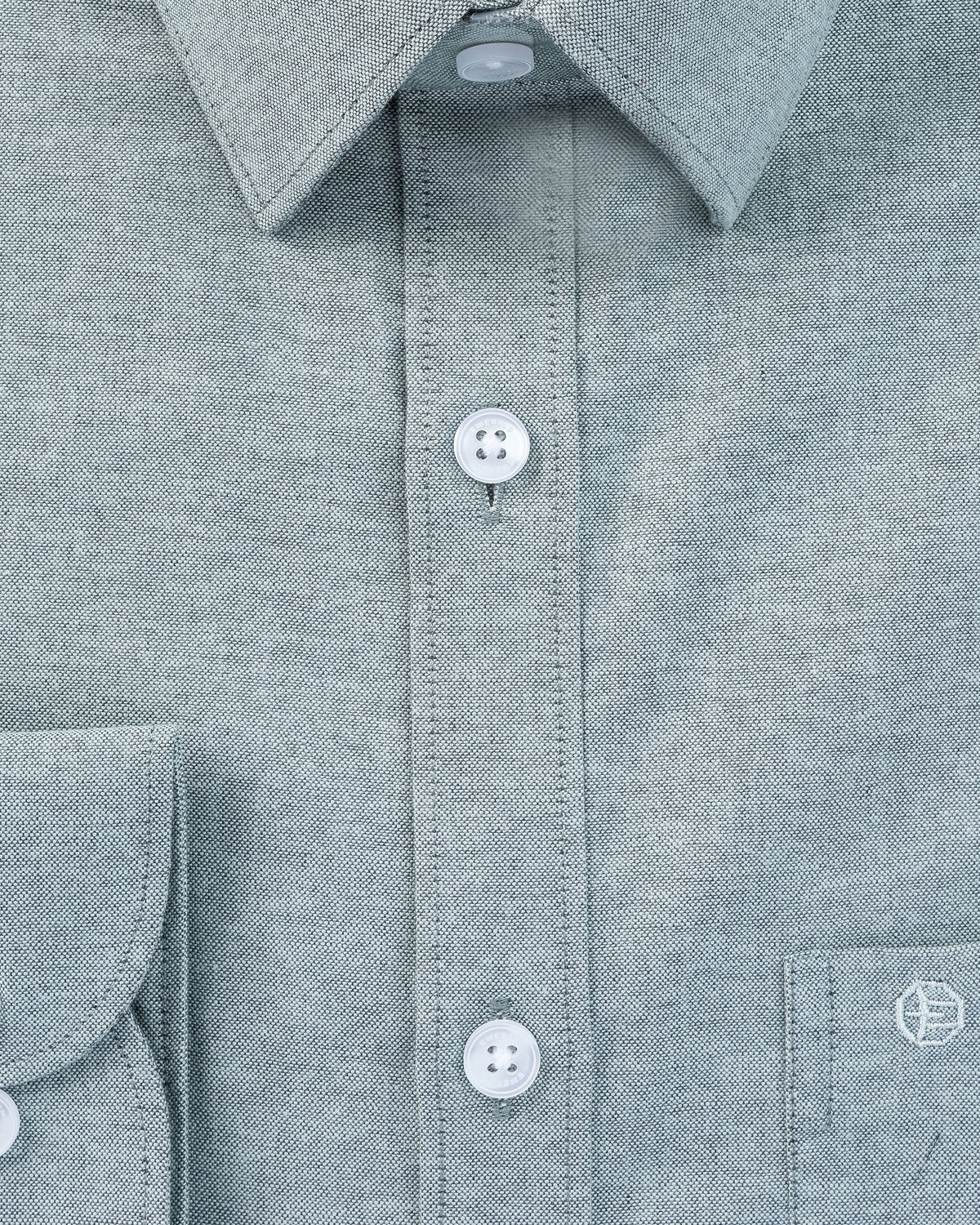 Formal Oxford Slim Fit - Blue Aquifer