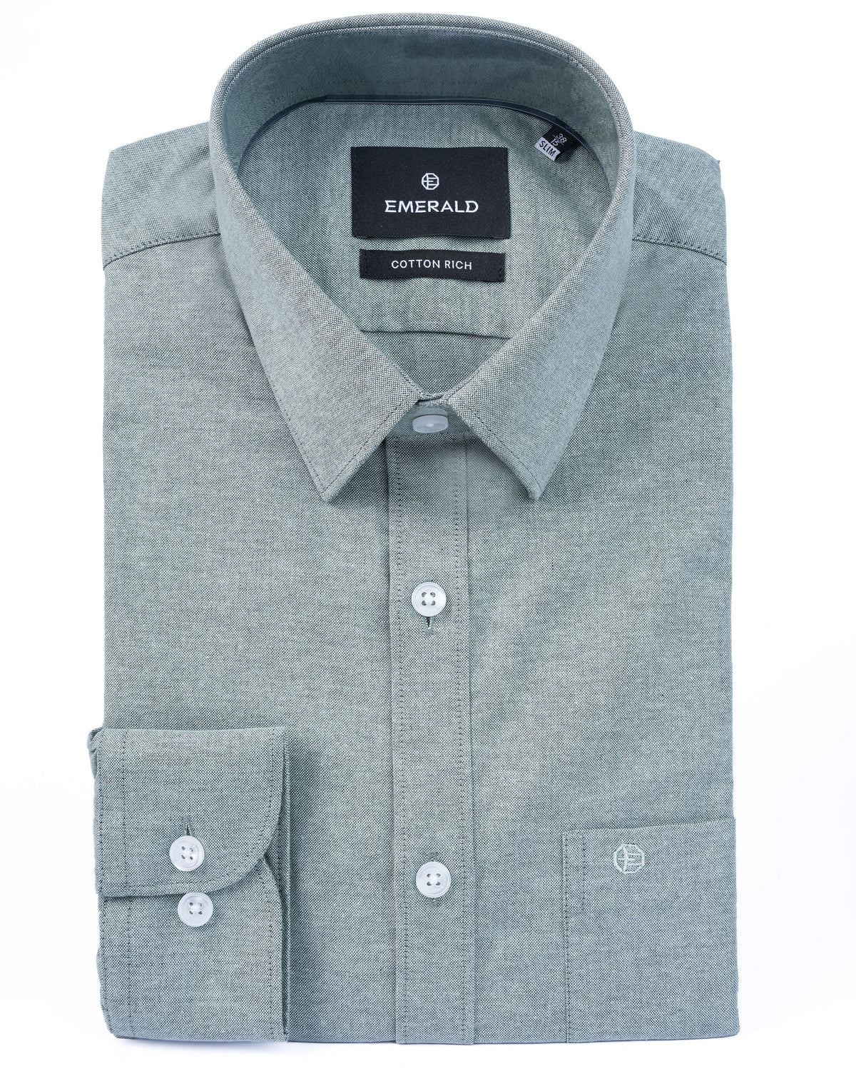 Formal Oxford Slim Fit - Blue Aquifer