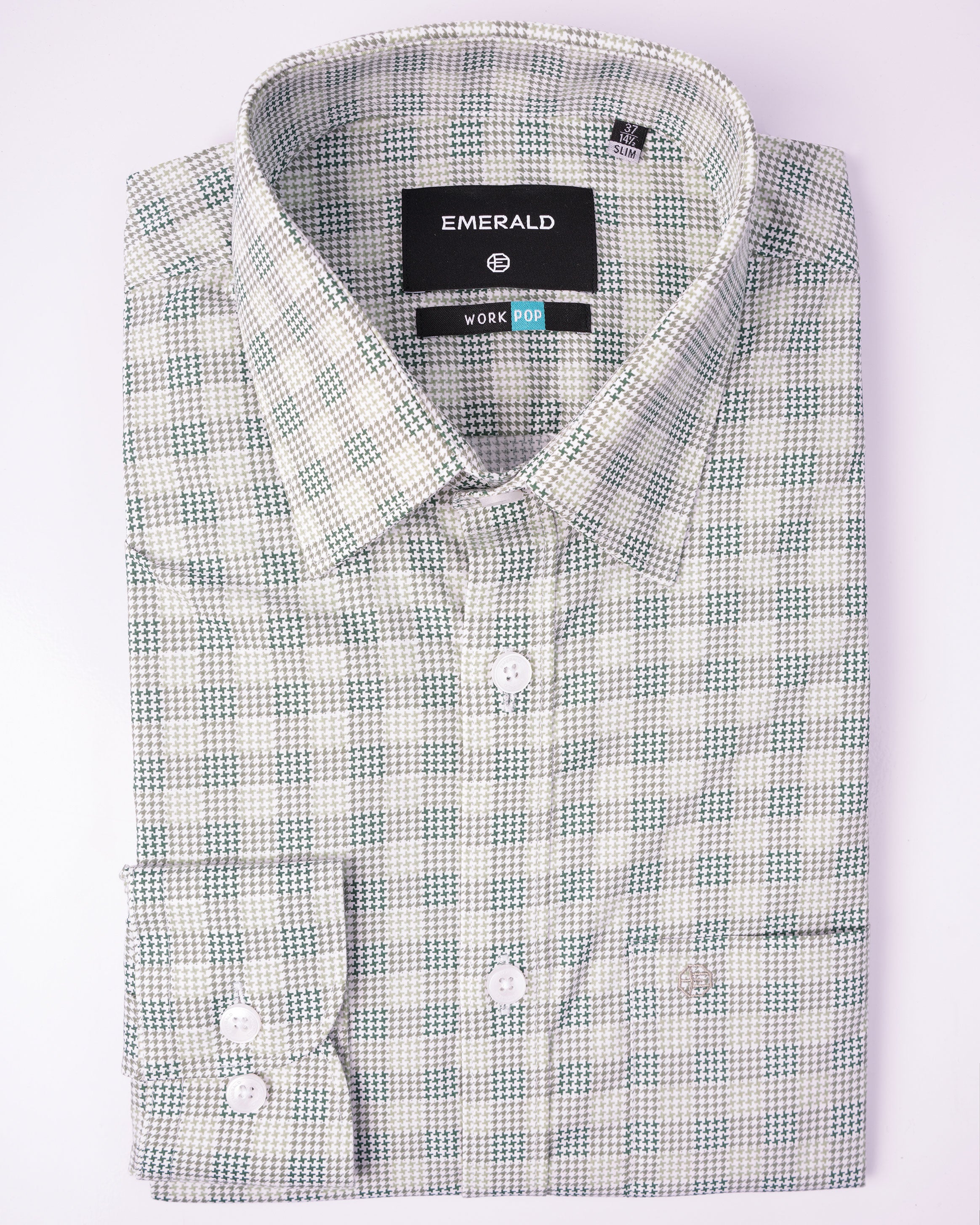 EMERALD FORMAL SLIM FS-Posy Green