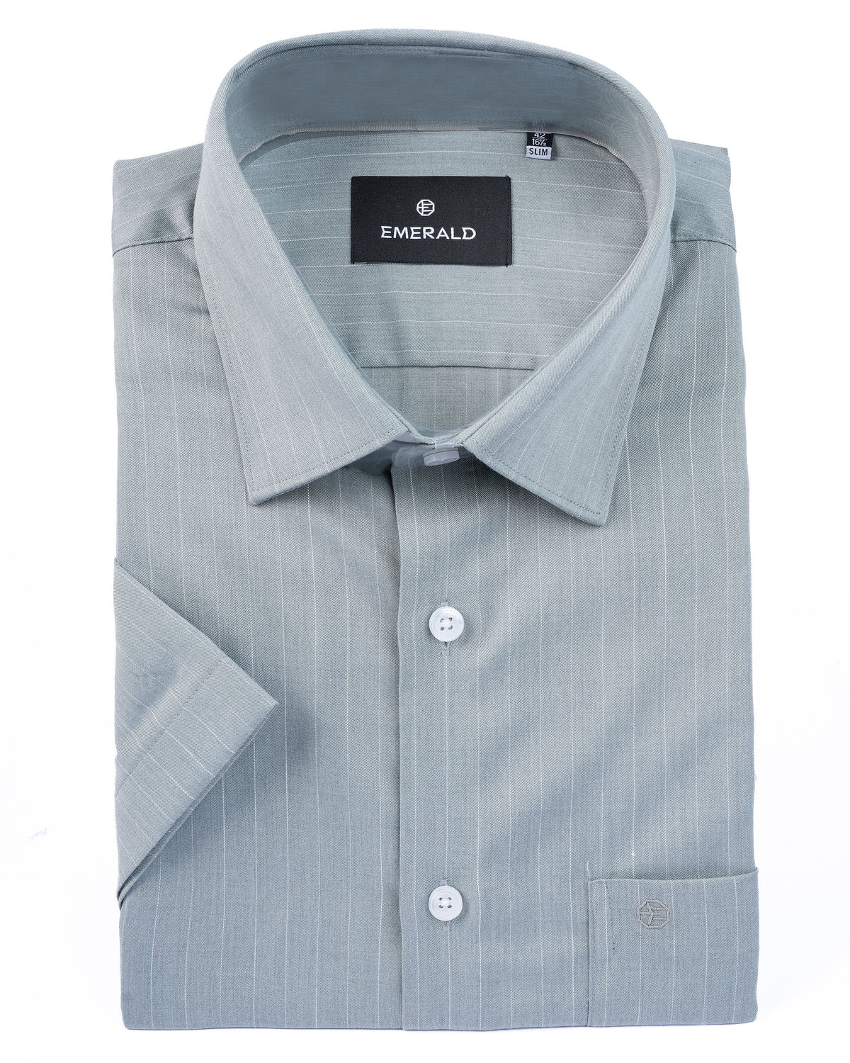 Formal Stripe Slim Fit - Light Green
